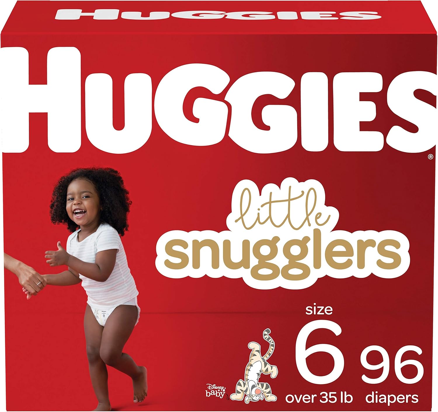 HUGGIES Little Snugglers Size 6 Diapers One Month Supply GearMustHave