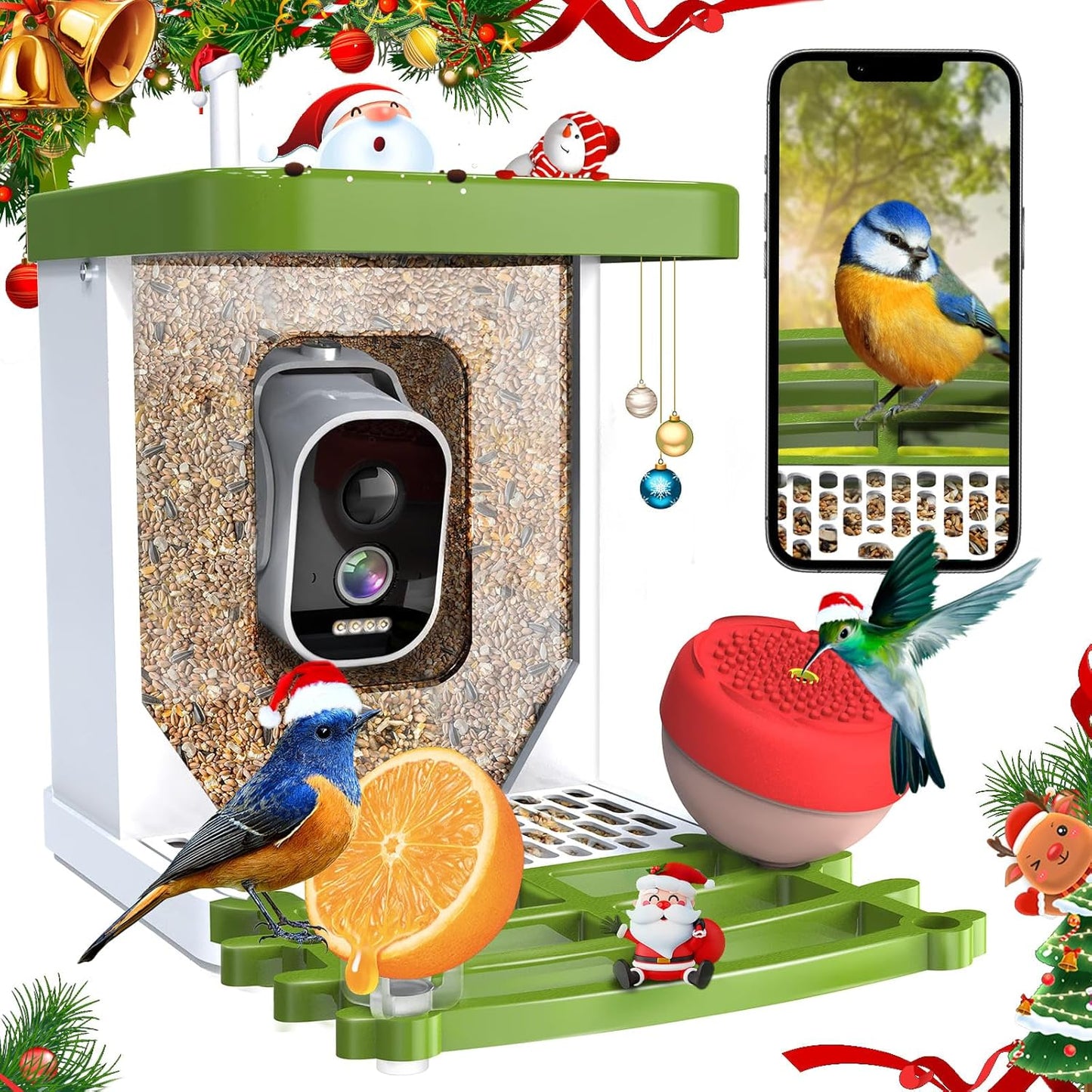 Capture Birds in HD with AI: VXTUYO Smart Feeder