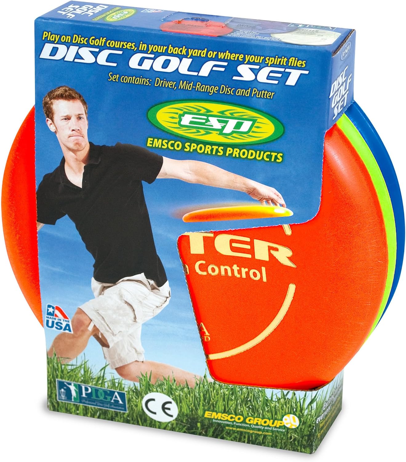 PDGA Certified ESP Disc Golf Set by Emsco