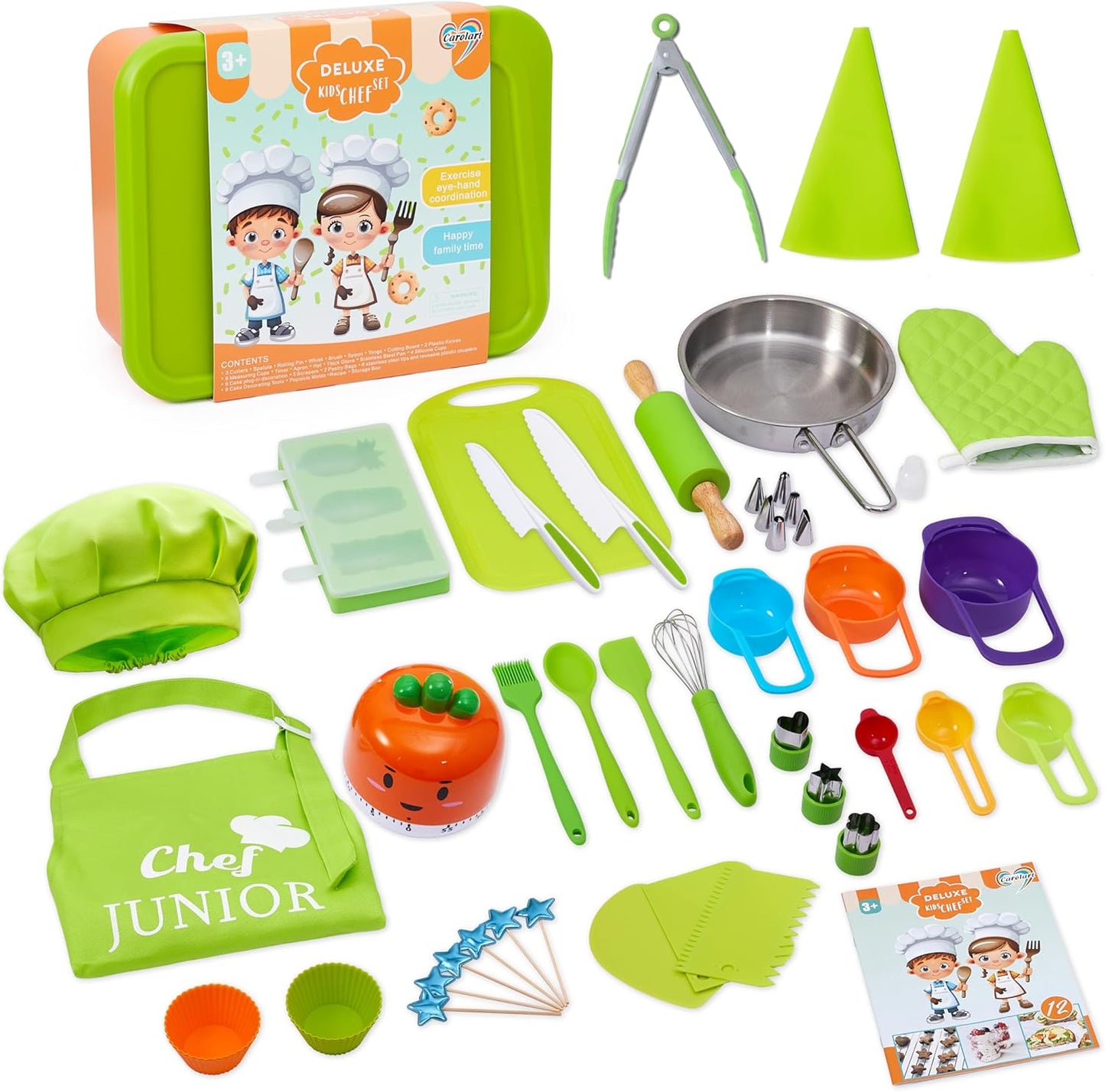 Real Cooking Set for Kids - Complete Baking and Chef Toys