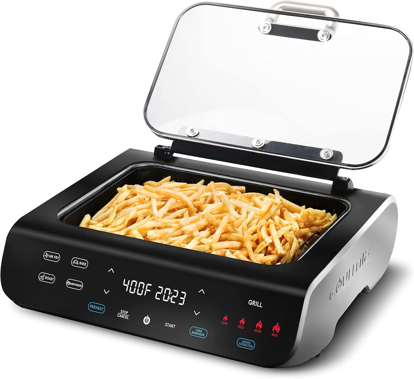 Gourmia Smokeless Indoor Grill: Korean BBQ Style & Smoke Extracting Technology