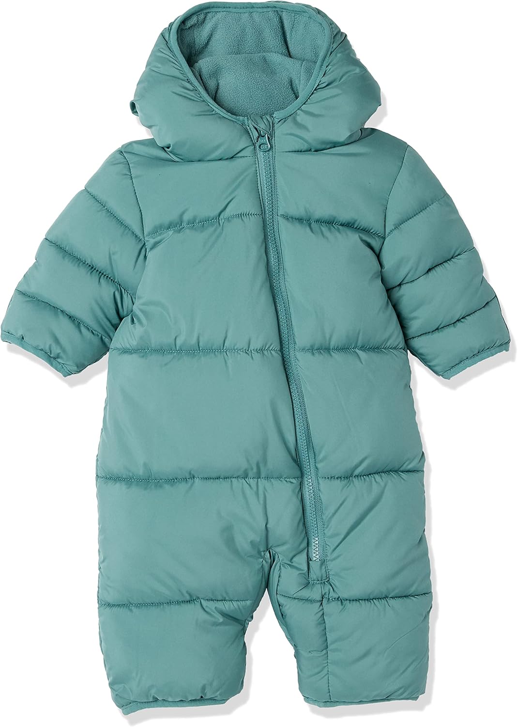 Water-Resistant Winter Puffer Bunting Suit for Babies