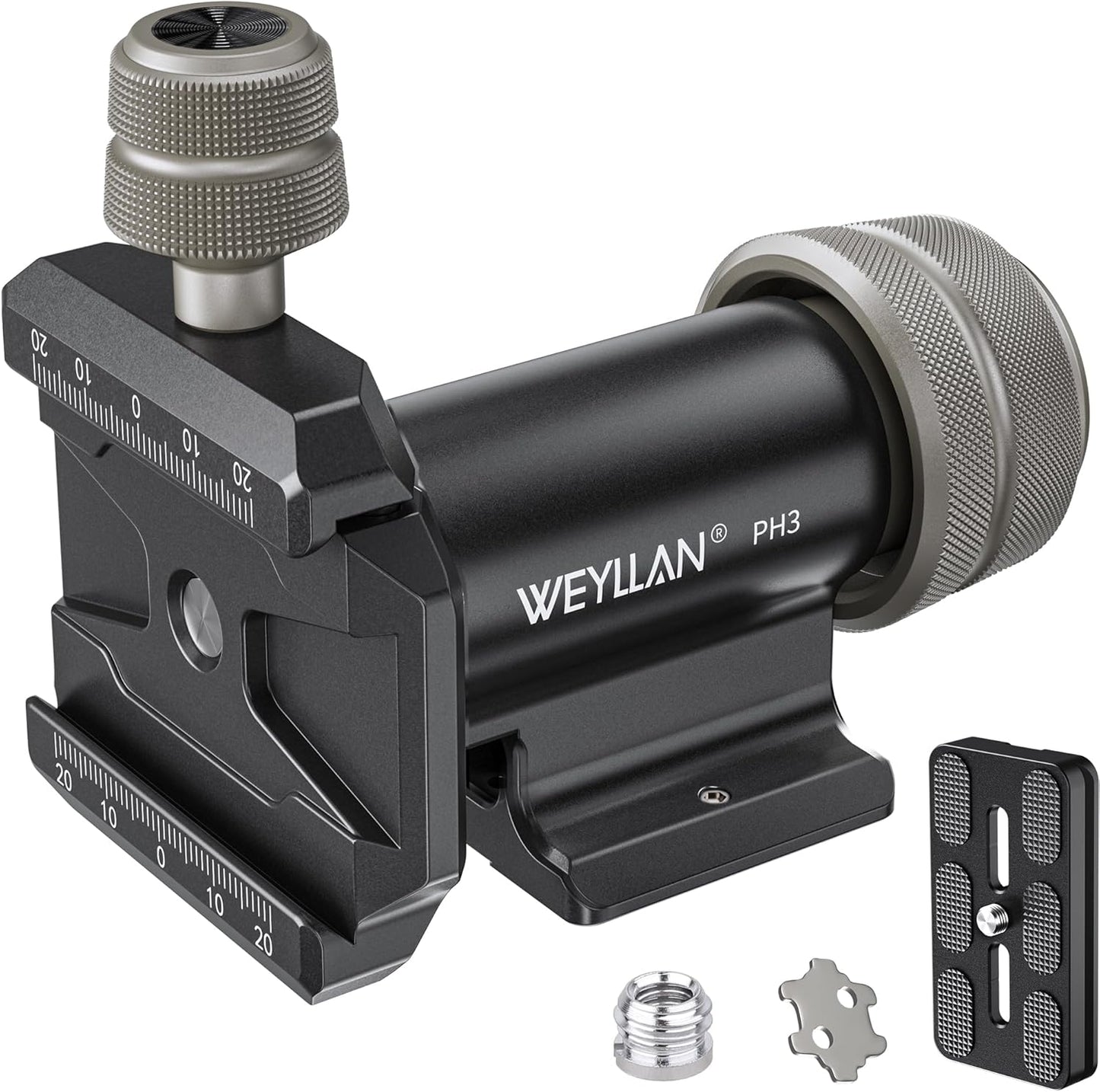 WEYLLAN PH3 MonoGimbal Head for Tripod and Monopod Use