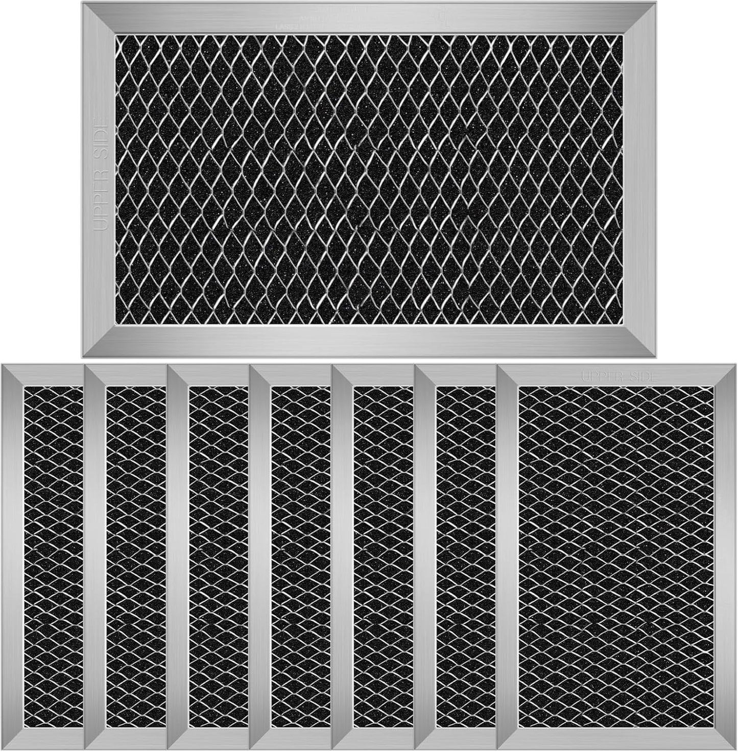 Freshen Air with 8Pcs Microwave Charcoal Filter Set