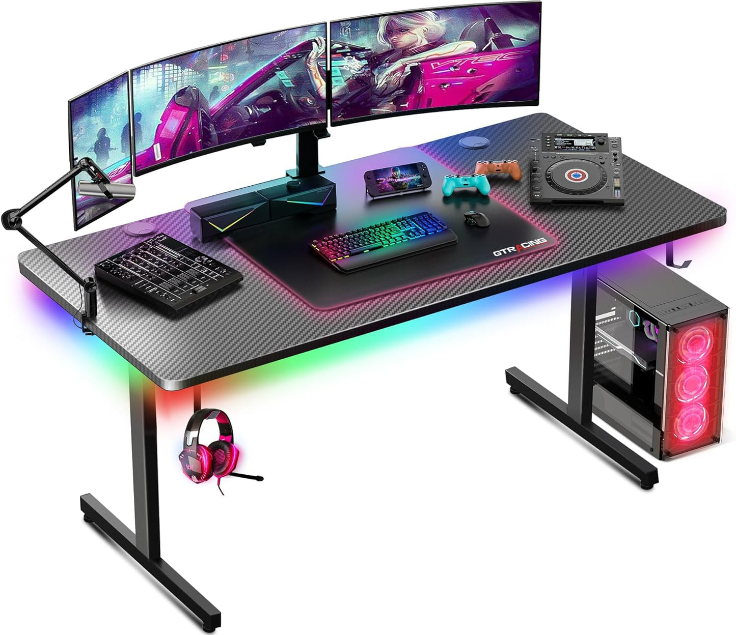 GTRACING 55 Gaming Desk: Enhanced Gaming Experience