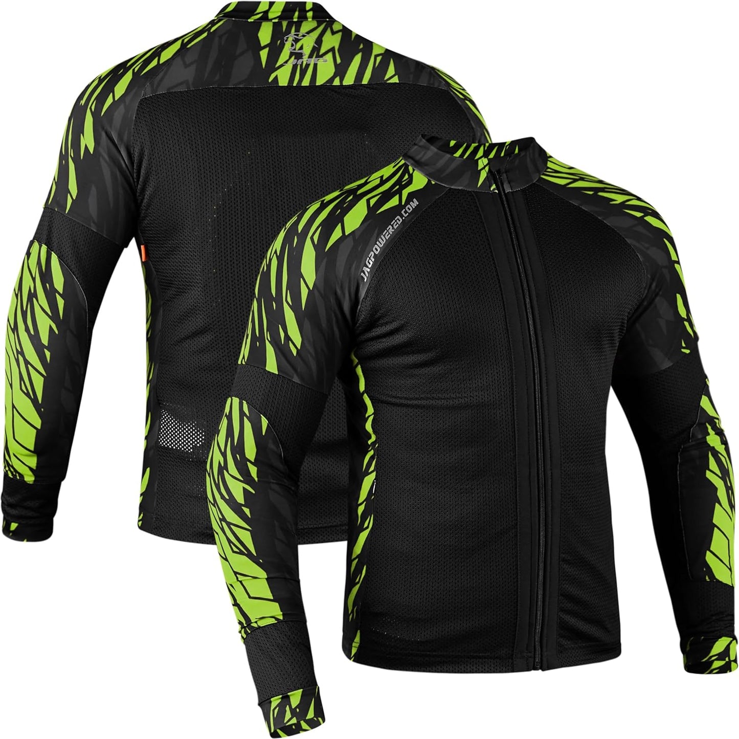 J.A.G. Motorcycle Mesh Shirt for Men with CE Protection Armor