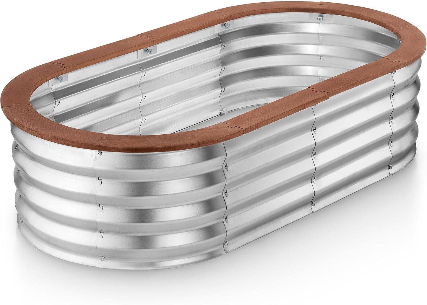 Galvanized Raised Garden Beds Outdoor for Vegetables and Flowers