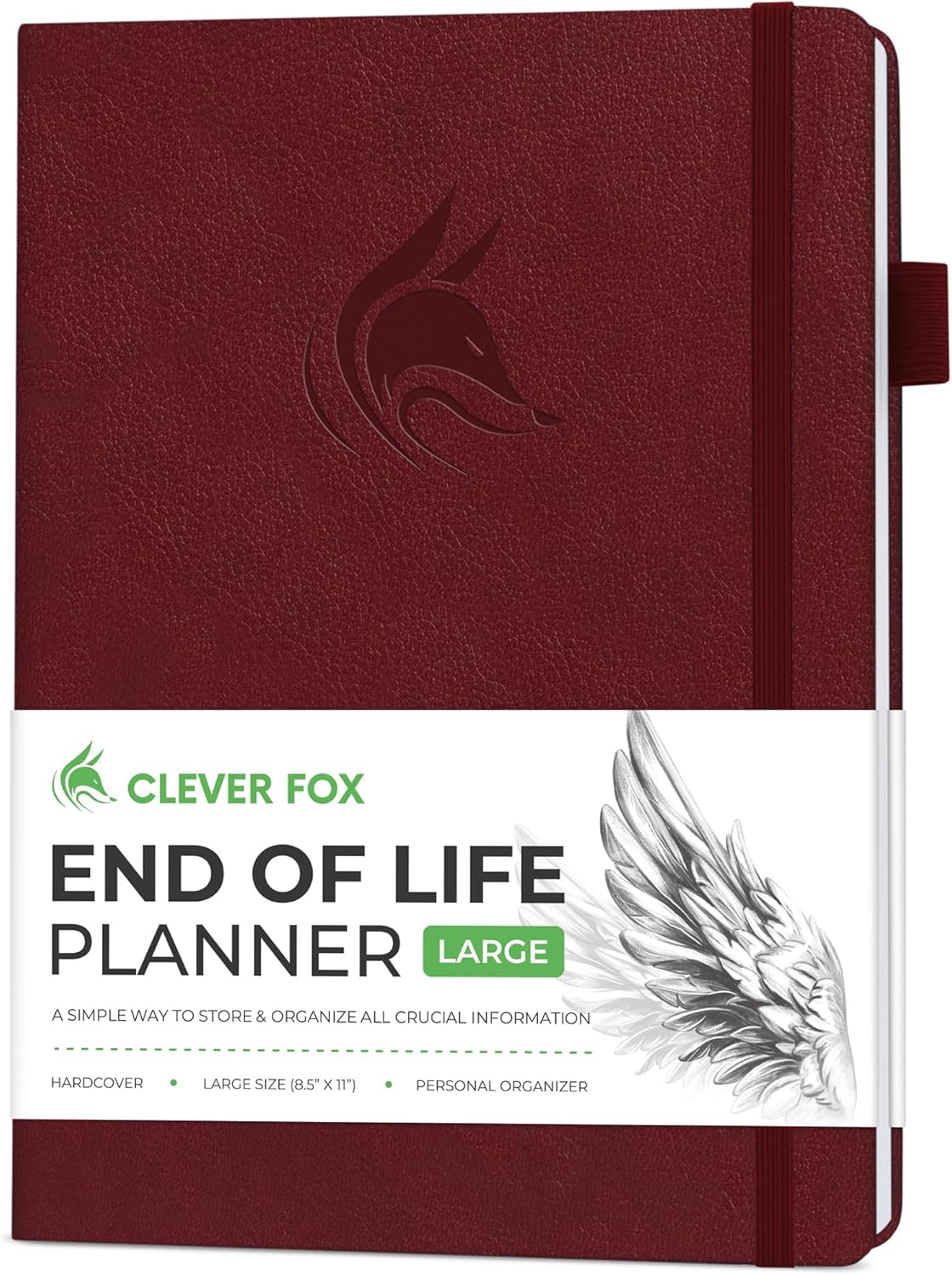 Clever Fox End of Life Planner - Organize Final Arrangements Easily!