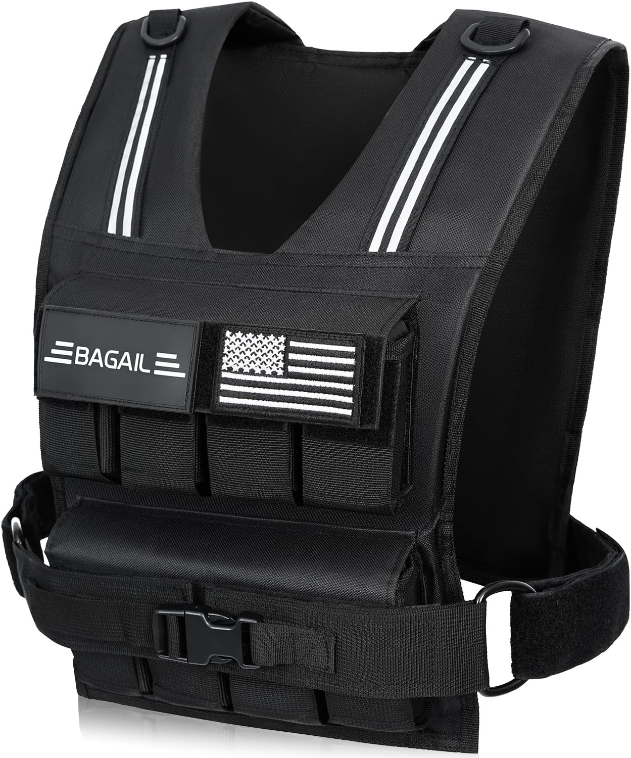 BAGAIL Adjustable Weighted Vest for Men and Women Training