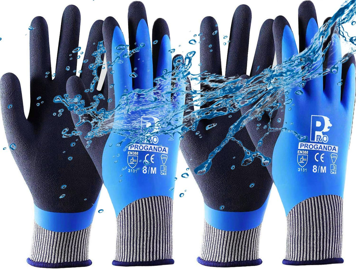 Ultra-Grip Safety Gloves - Waterproof for Ultimate Protection