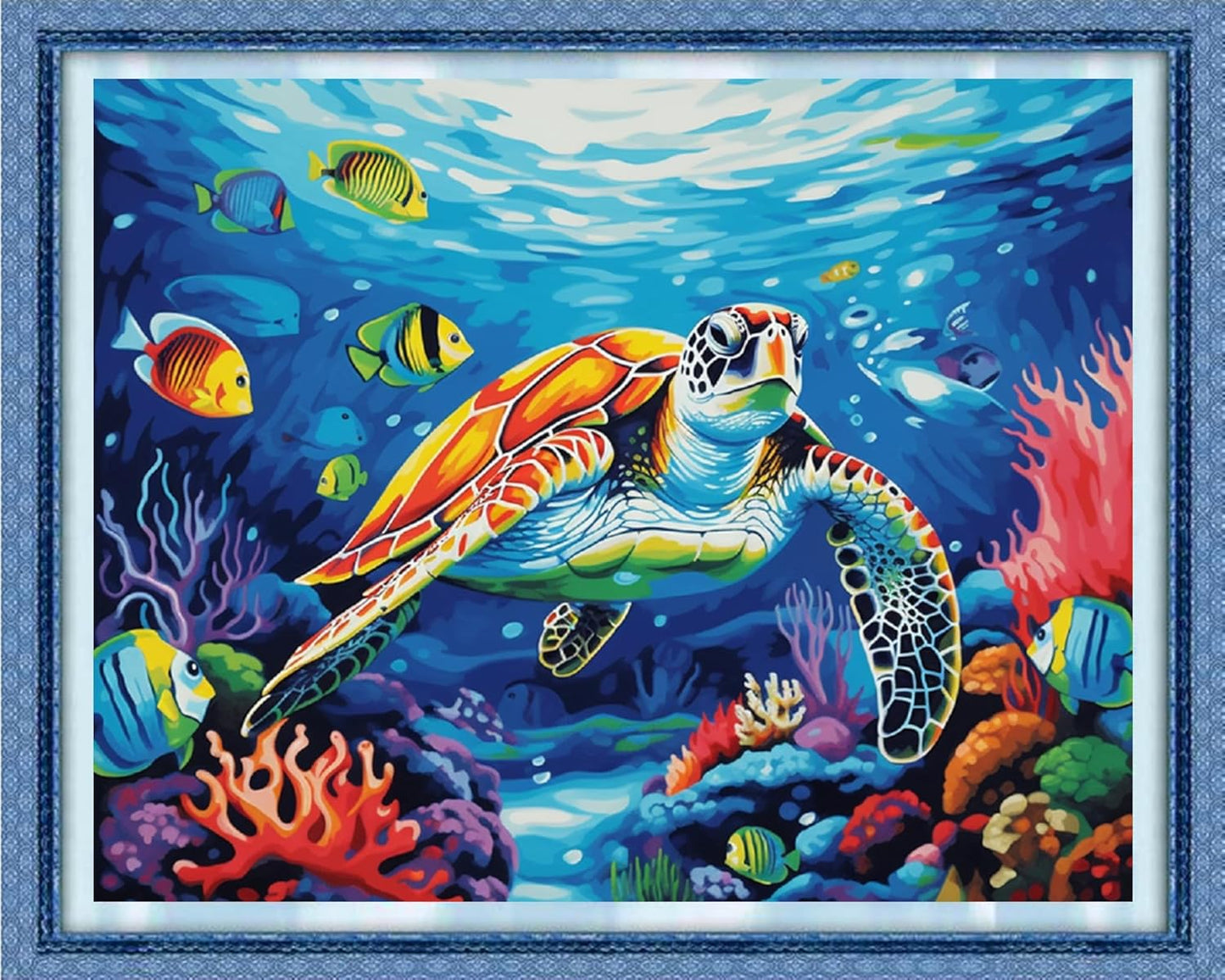 Dooxvey Cross Stitch Kits for Adults - Underwater World Design