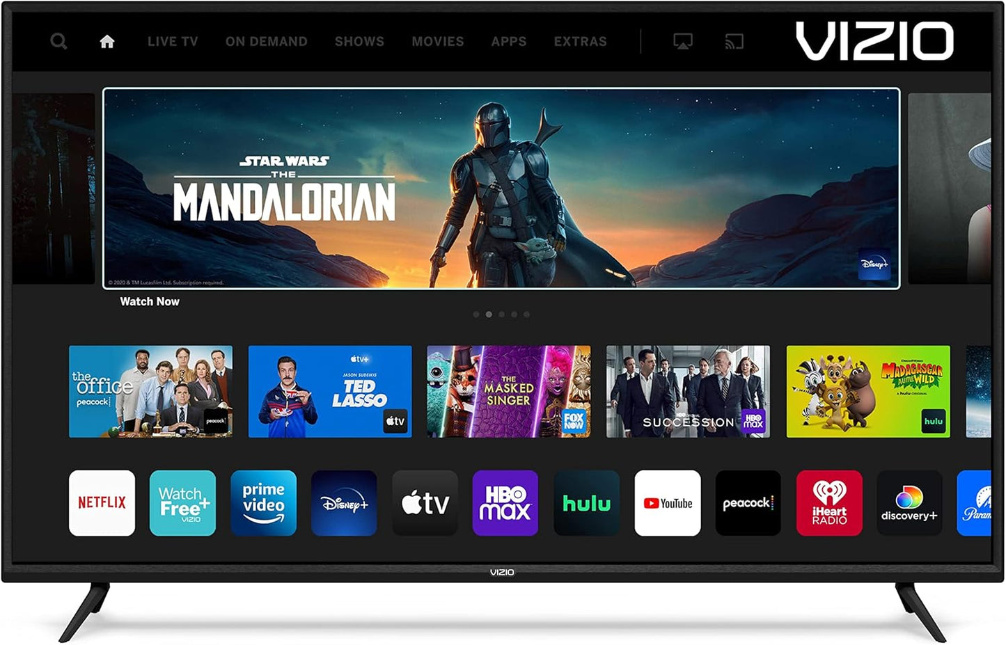 VIZIO 65-Inch 4K Smart TV with Apple AirPlay & Chromecast