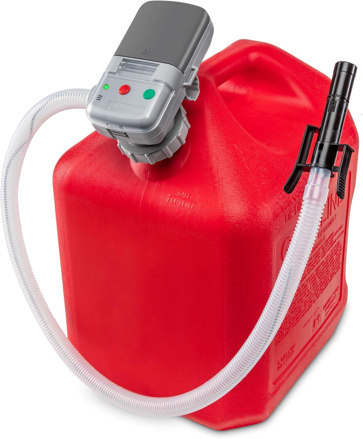Deway Automatic Fuel Transfer Pump for Easy Liquid Siphoning