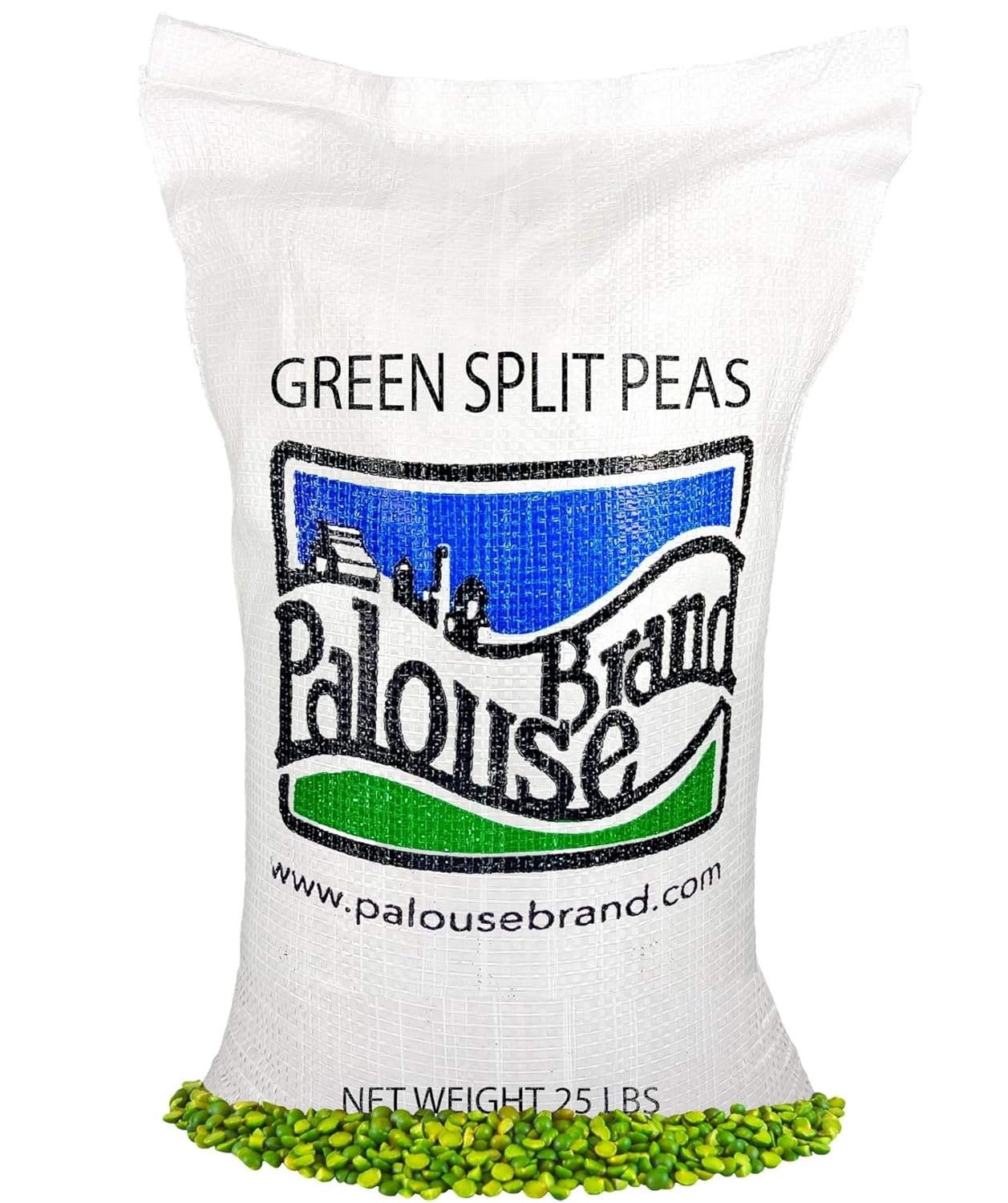 Palouse Brand Certified Glyphosate Residue Free Split Peas 25 LBS