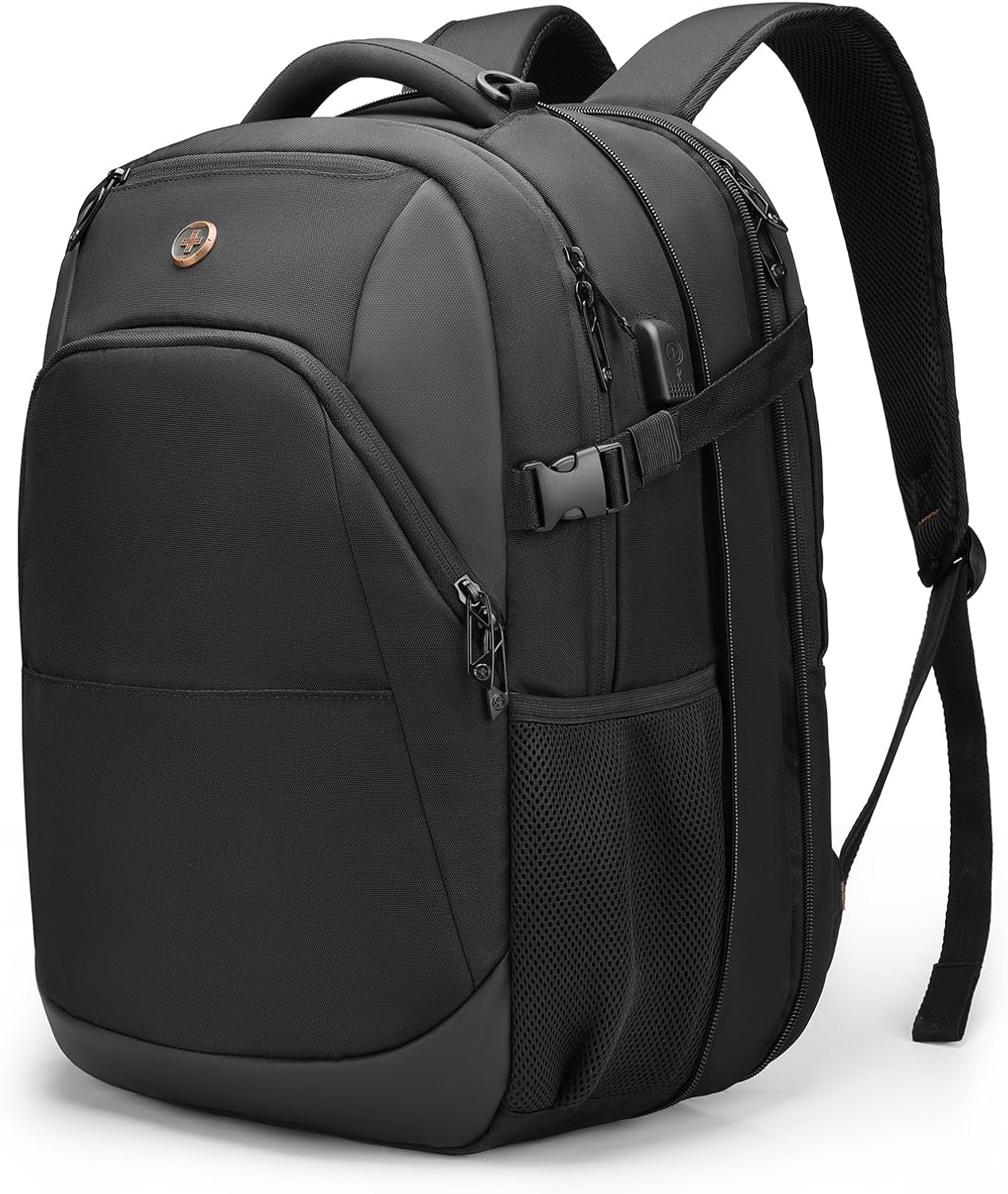 Swissdigital Travel Laptop Backpack with USB Charging Port