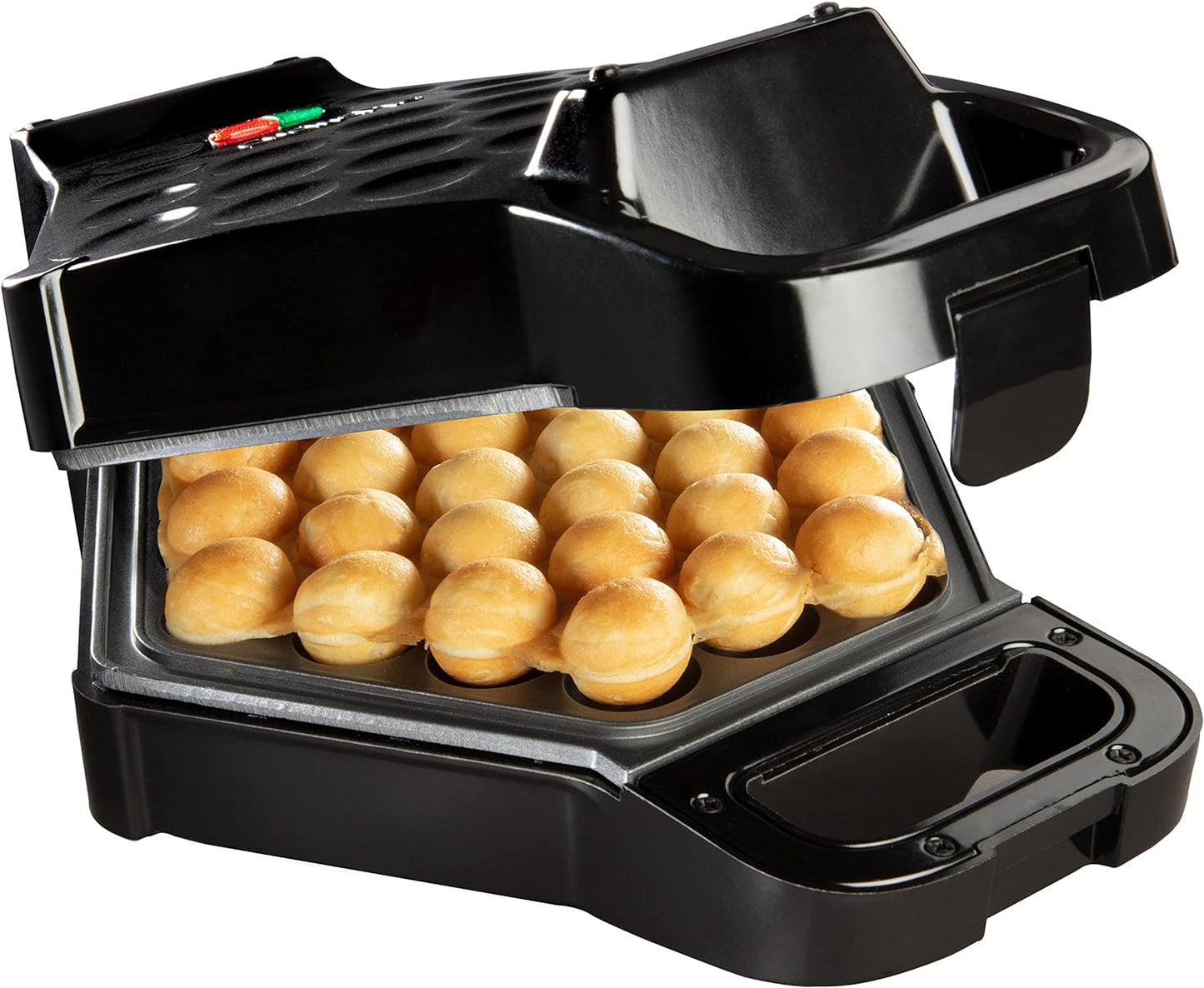 CucinaPro Bubble Waffle Maker - Ready in 5 Min! Free Recipe Guide - Make Waffle Ice Cream Cones!
