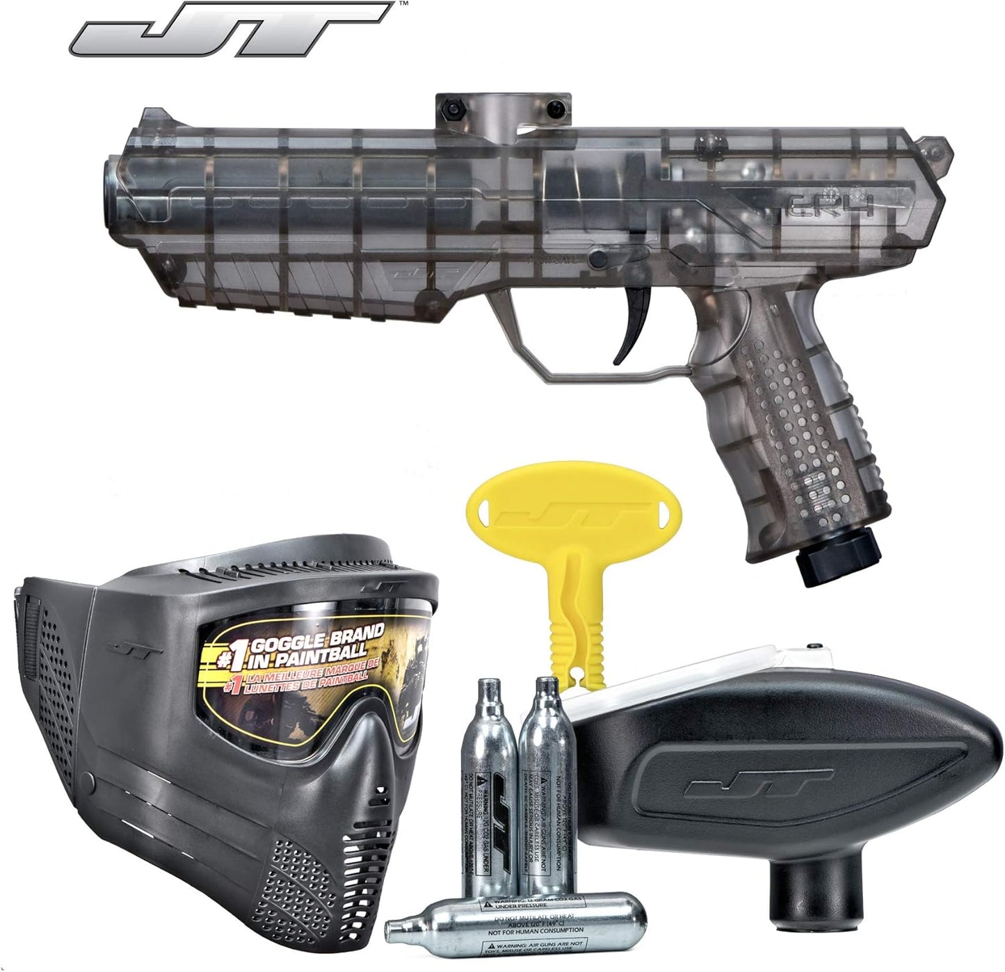 JT ER4 RTP .68Cal Paintball Marker Kit for Ultimate Fun