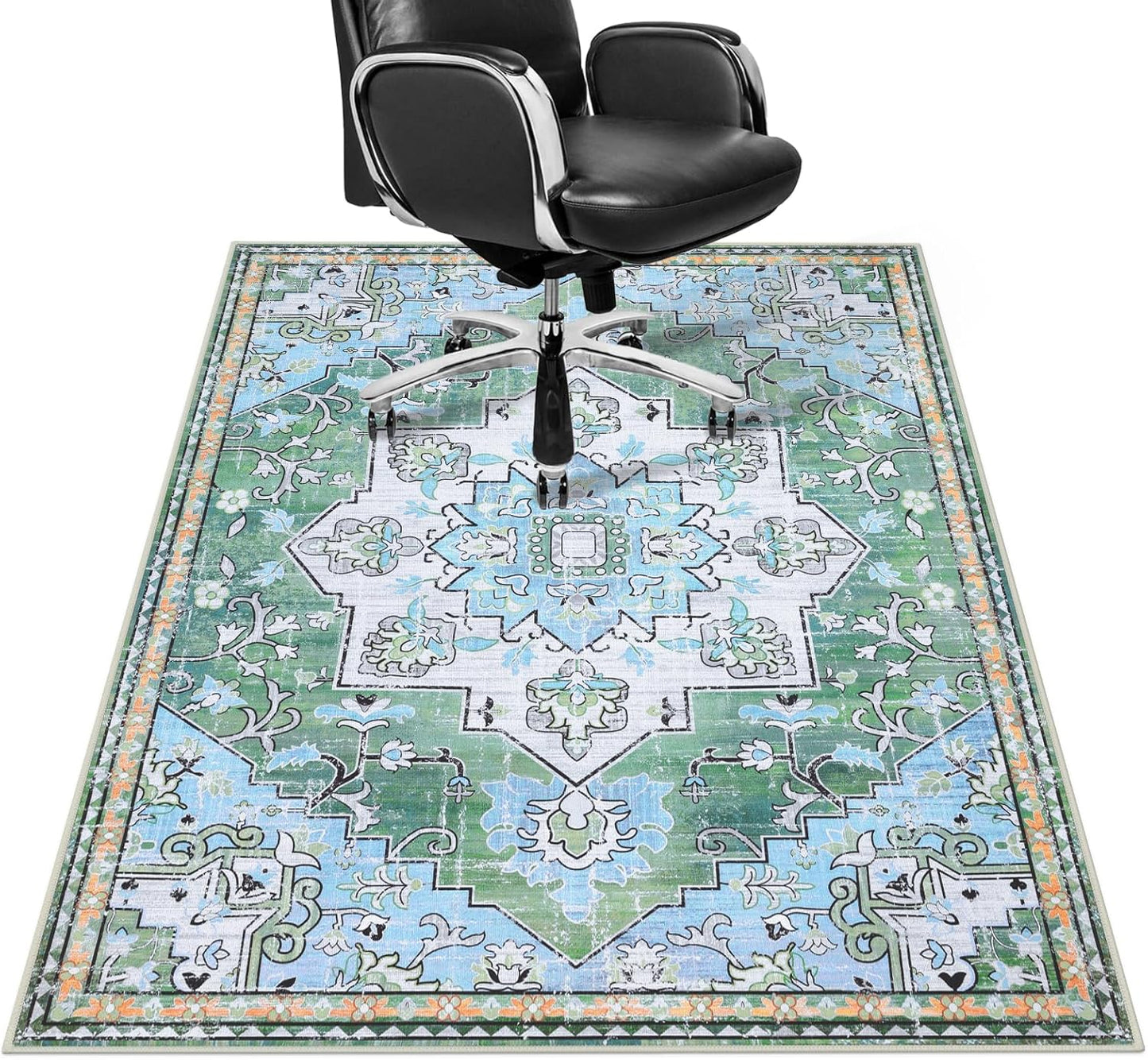 Anti-Slip 48 x 60 Office Chair Mat for Hard Floors by Findosom