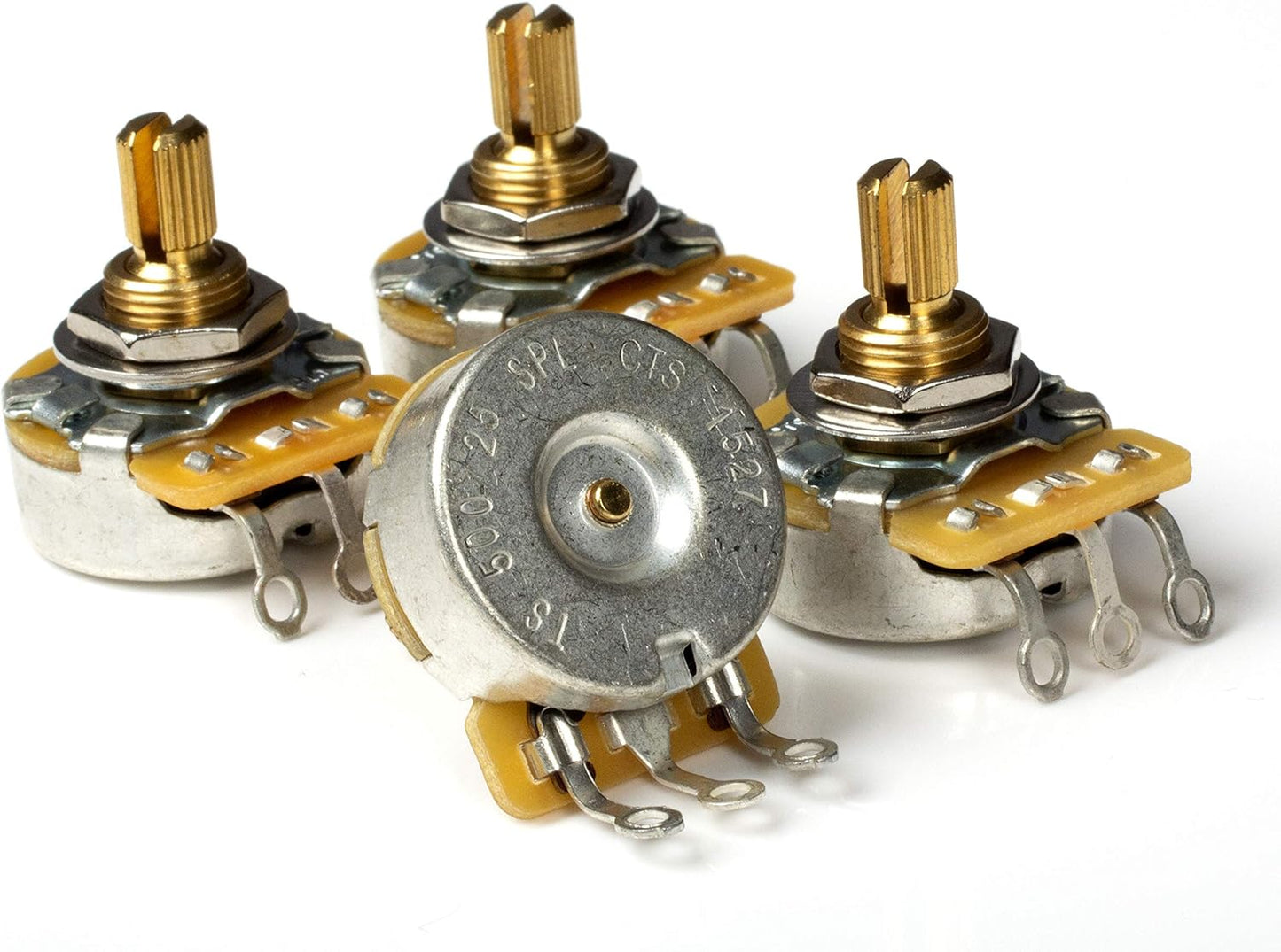 CTS 500k Audio Potentiometers for Guitar - 4 Pack of Quality
