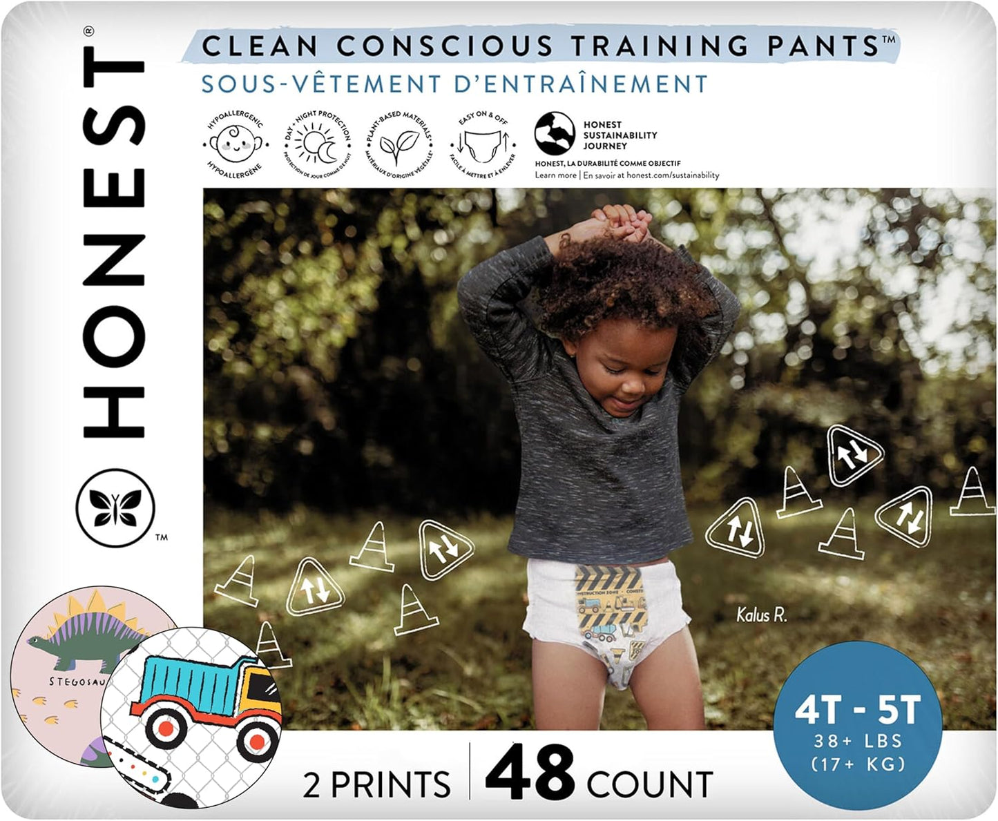 Clean Conscious Training Pants for Sensitive Skin - Size 4T/5T