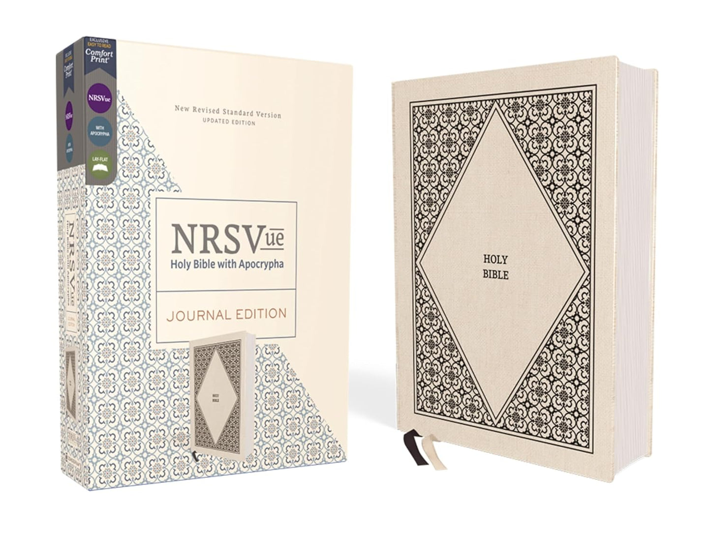 NRSVue Holy Bible with Apocrypha Journal Edition Cloth Cover