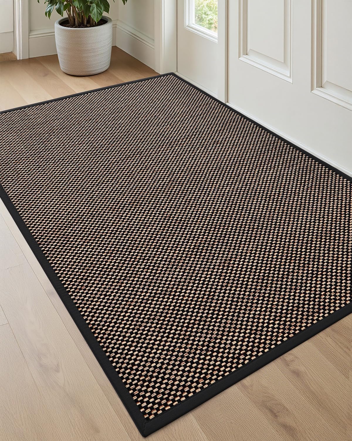 DEXI Entryway Door Mat 36x56 Non Slip Rubber Backing for Home