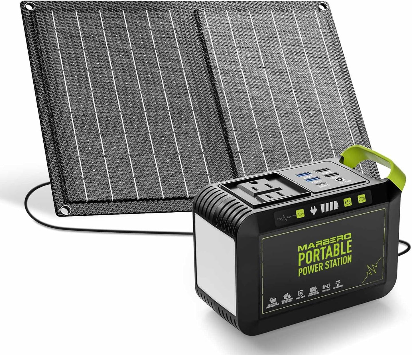 Portable Solar Generator 88Wh - Power Anywhere, Anytime
