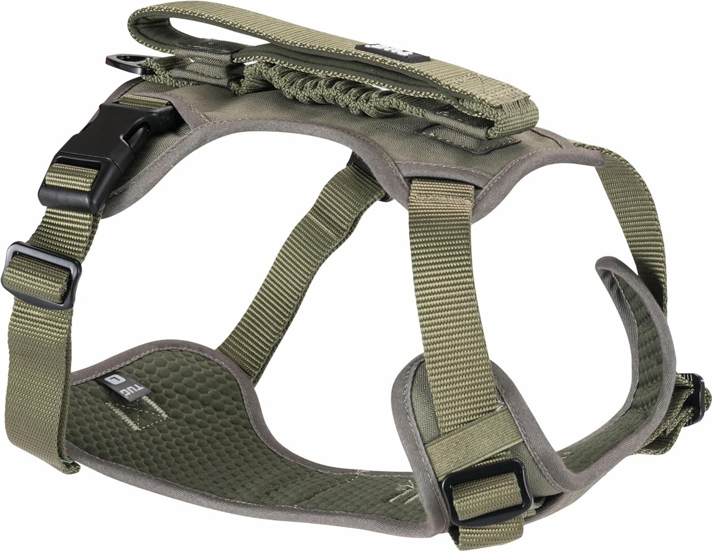 TUG Grab Dog Harness with Integrated Traffic Leash for Control
