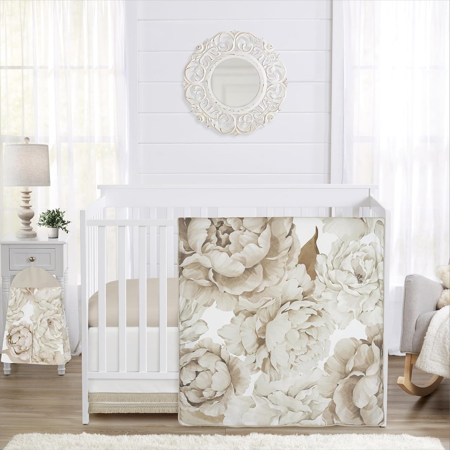 Sweet Jojo Designs 4-Piece Baby Crib Bedding Set for Girls