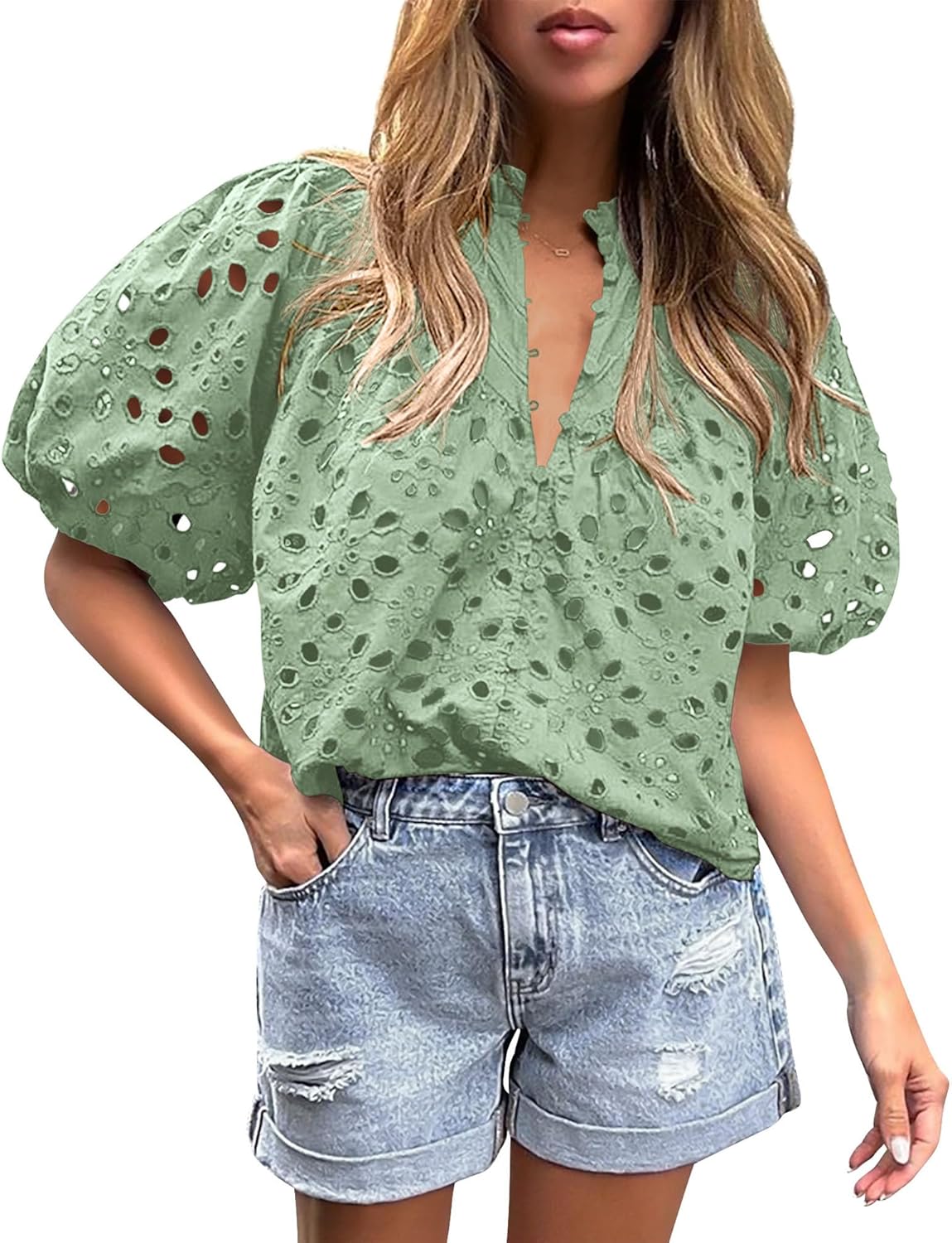 PRETTYGARDEN Women's Summer Tops for Dressy Casual Style