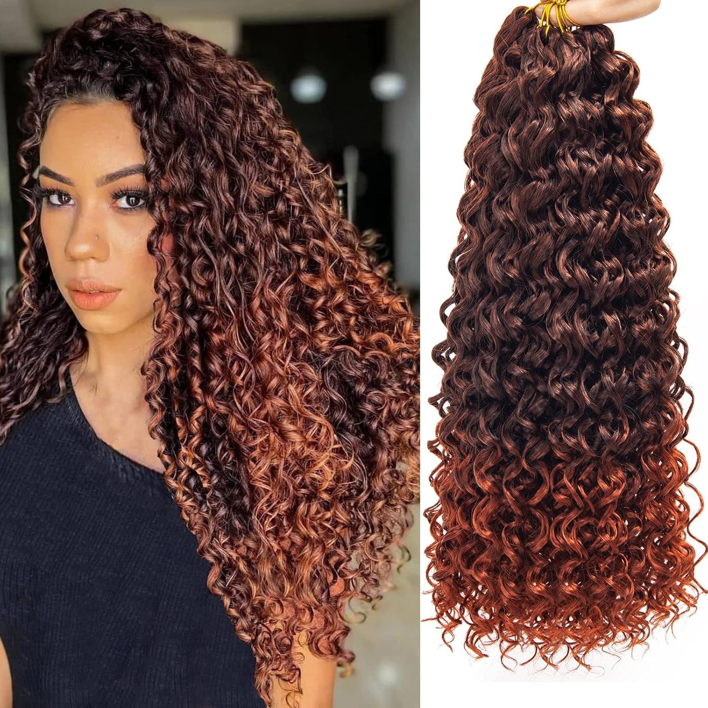 8 Packs Curly Crochet Hair GoGo Curl for Stunning Styles