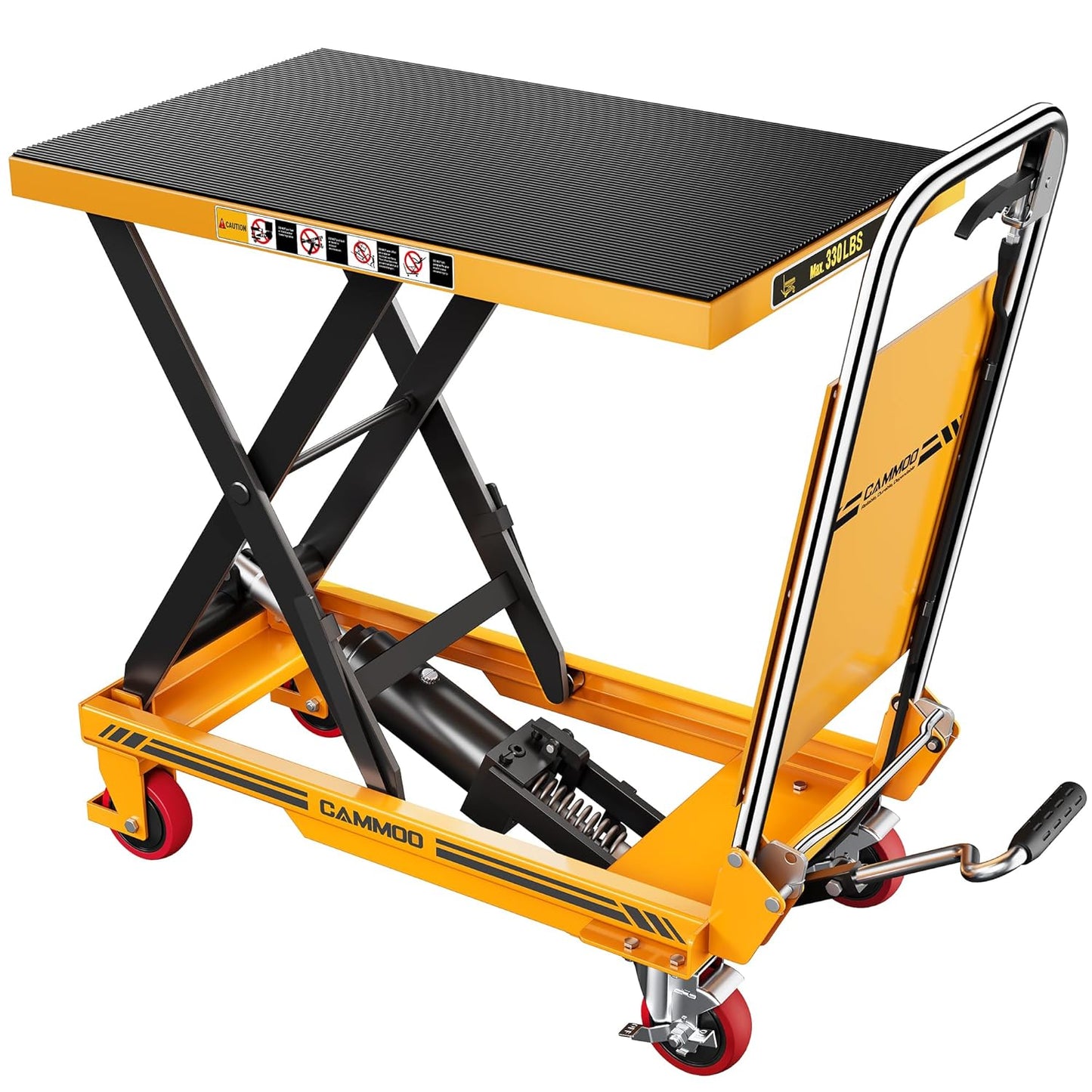 Foldable Hydraulic Lift Table Cart for Easy Material Handling