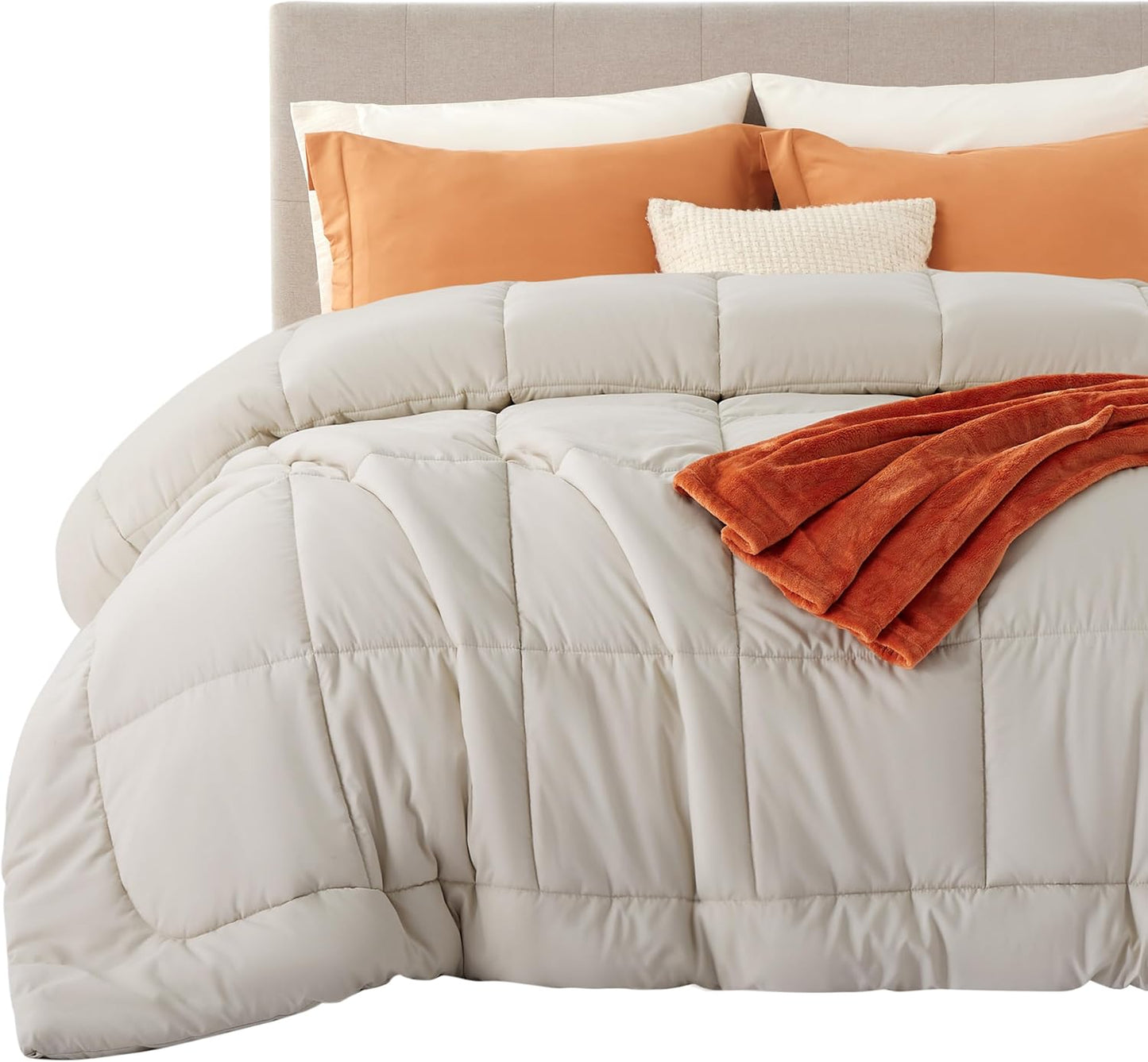 Bedsure Comforter Duvet Insert - Oversized King Size Luxury