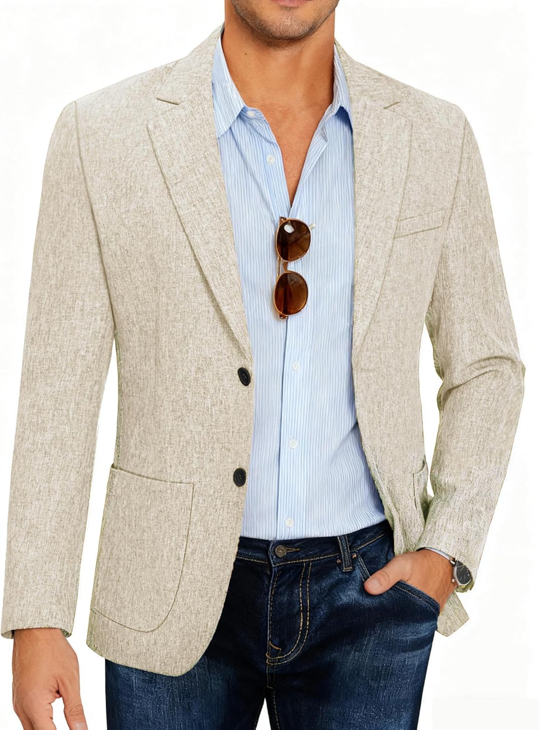 COOFANDY Mens Casual Blazer Slim Fit Sport Coat for All Occasions