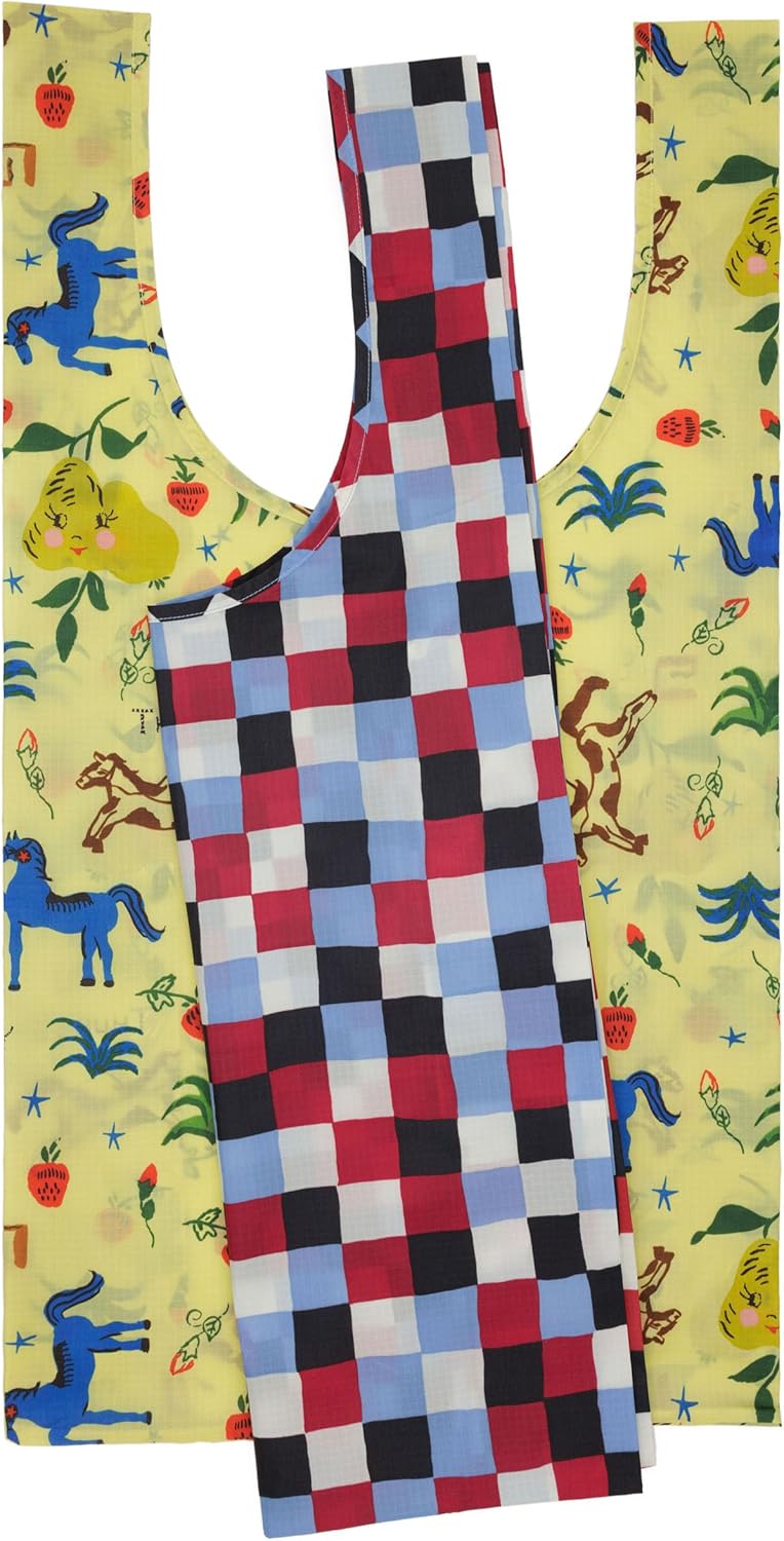 BAGGU Big Set of 2: Durable, Stylish, and Eco-Friendly Bags