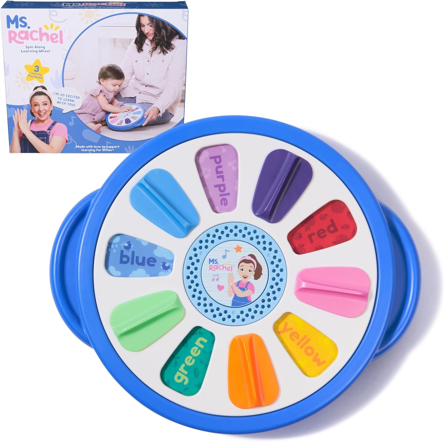 Ms. Rachel Spin Along Learning Wheel for Early Speech Development