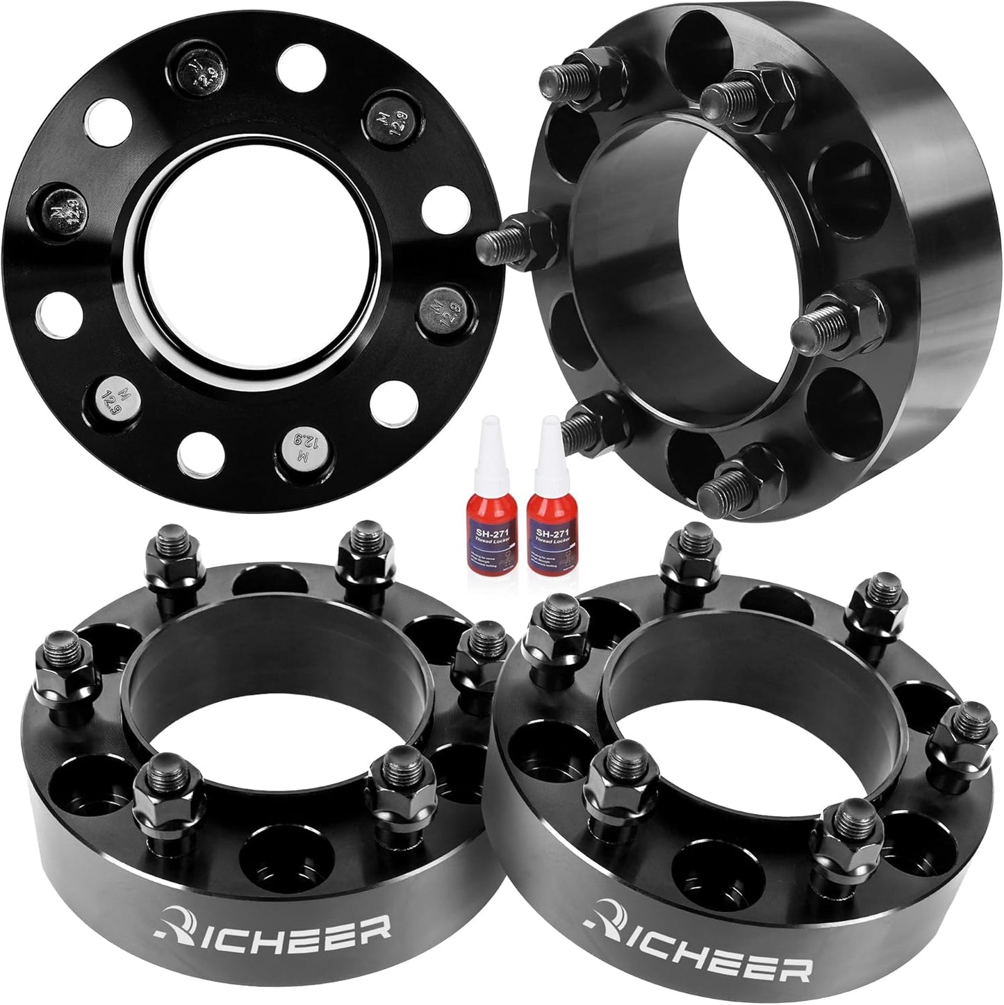 Richeer 6x5.5 Wheel Spacer for Tacoma 4Runner Tundra FJ Cruiser
