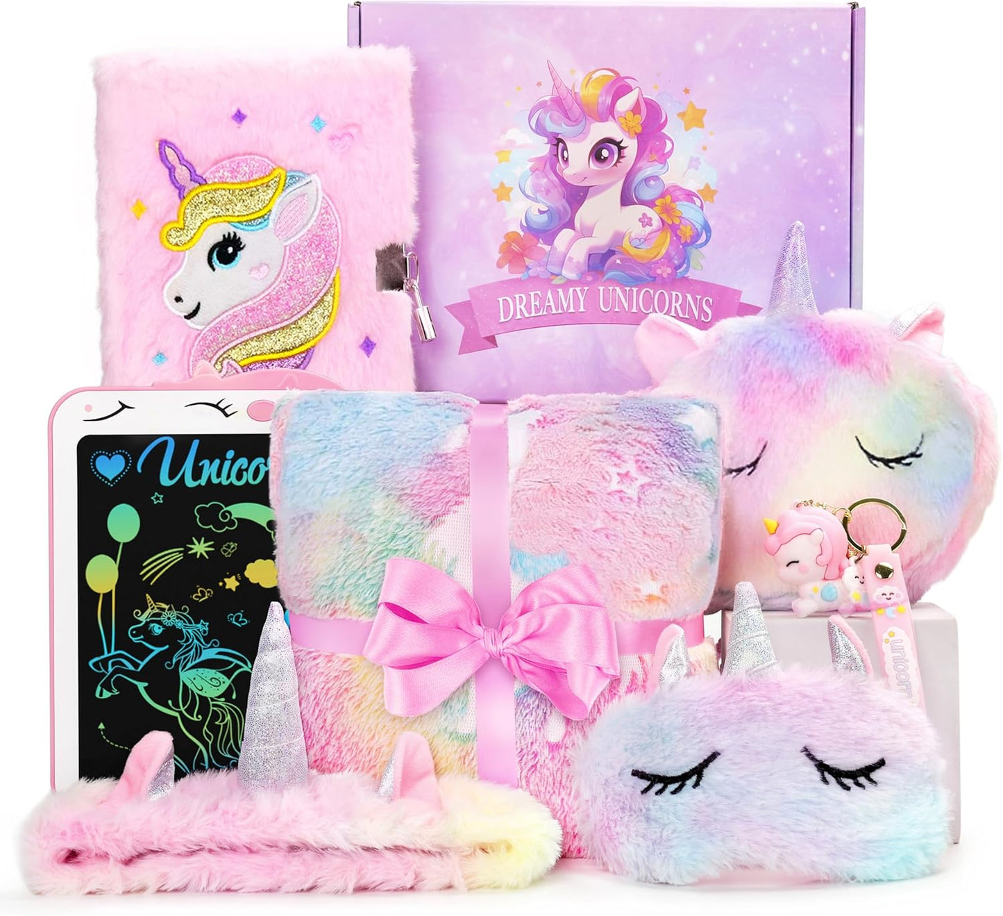 Unicorn Gifts for Girls - Magical 9PCS Gift Set for Kids