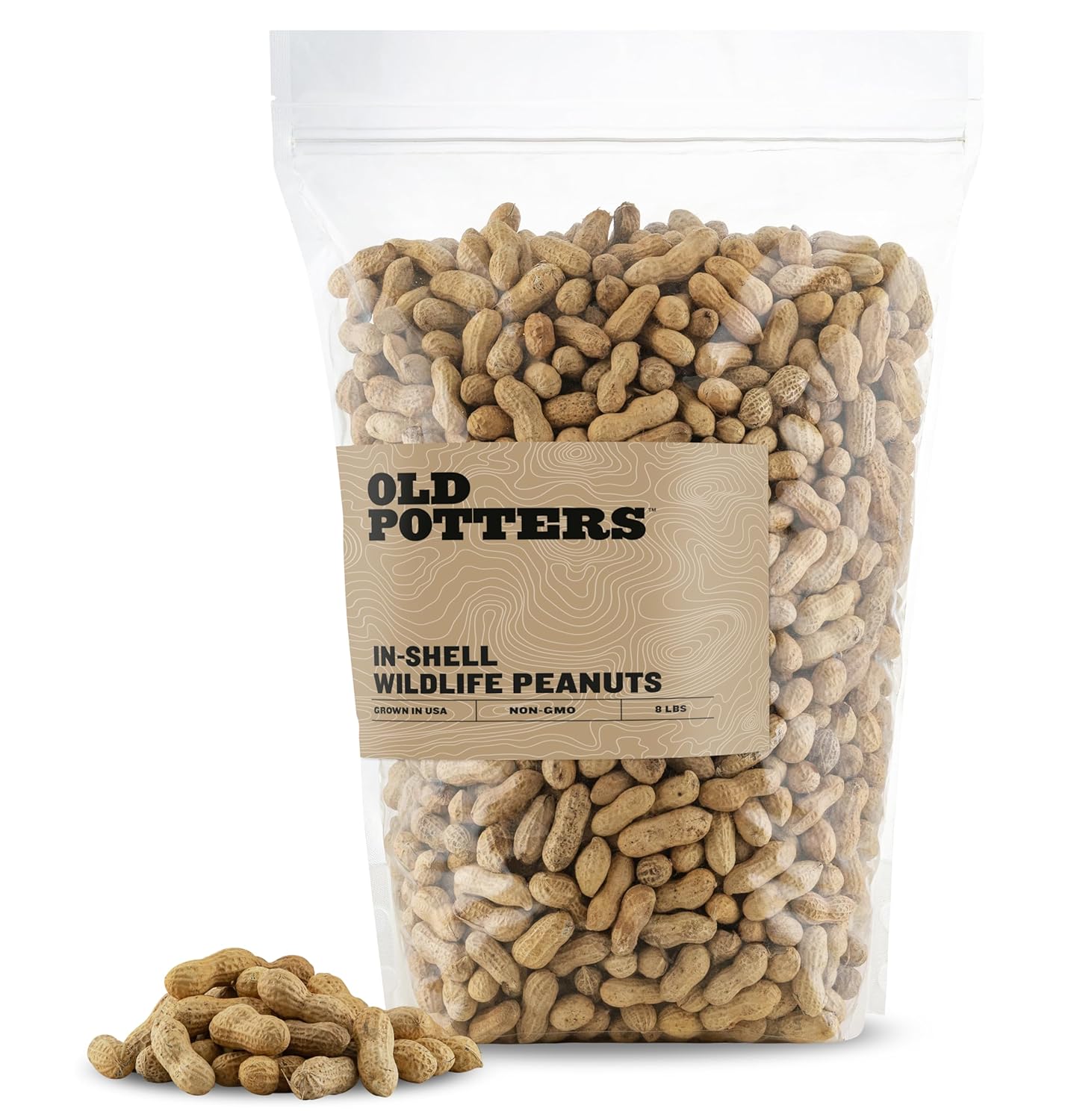 Old Potters Wildlife in-Shell Peanuts for Birds and Squirrels