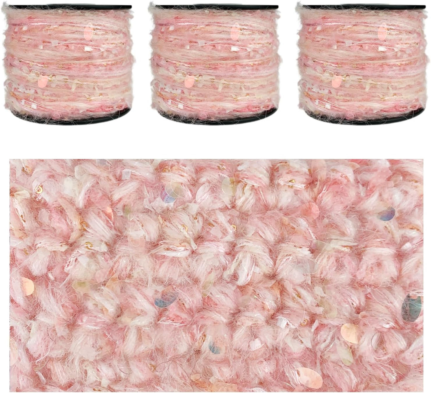Artisanal Yarn Collection Multifiber Fancy Yarn for Crafts