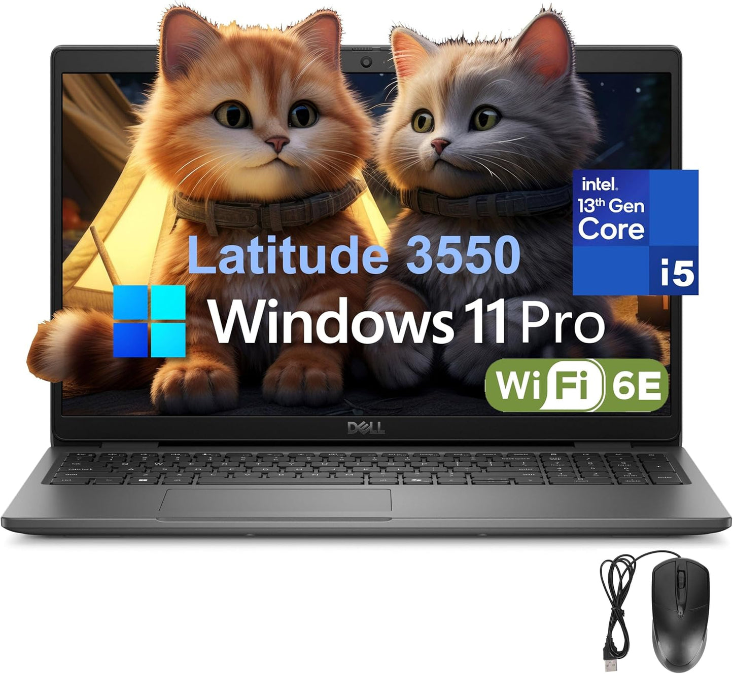 Dell Latitude 3550: Power through Business with Intel i5-1335U, 16GB RAM, 256GB SSD