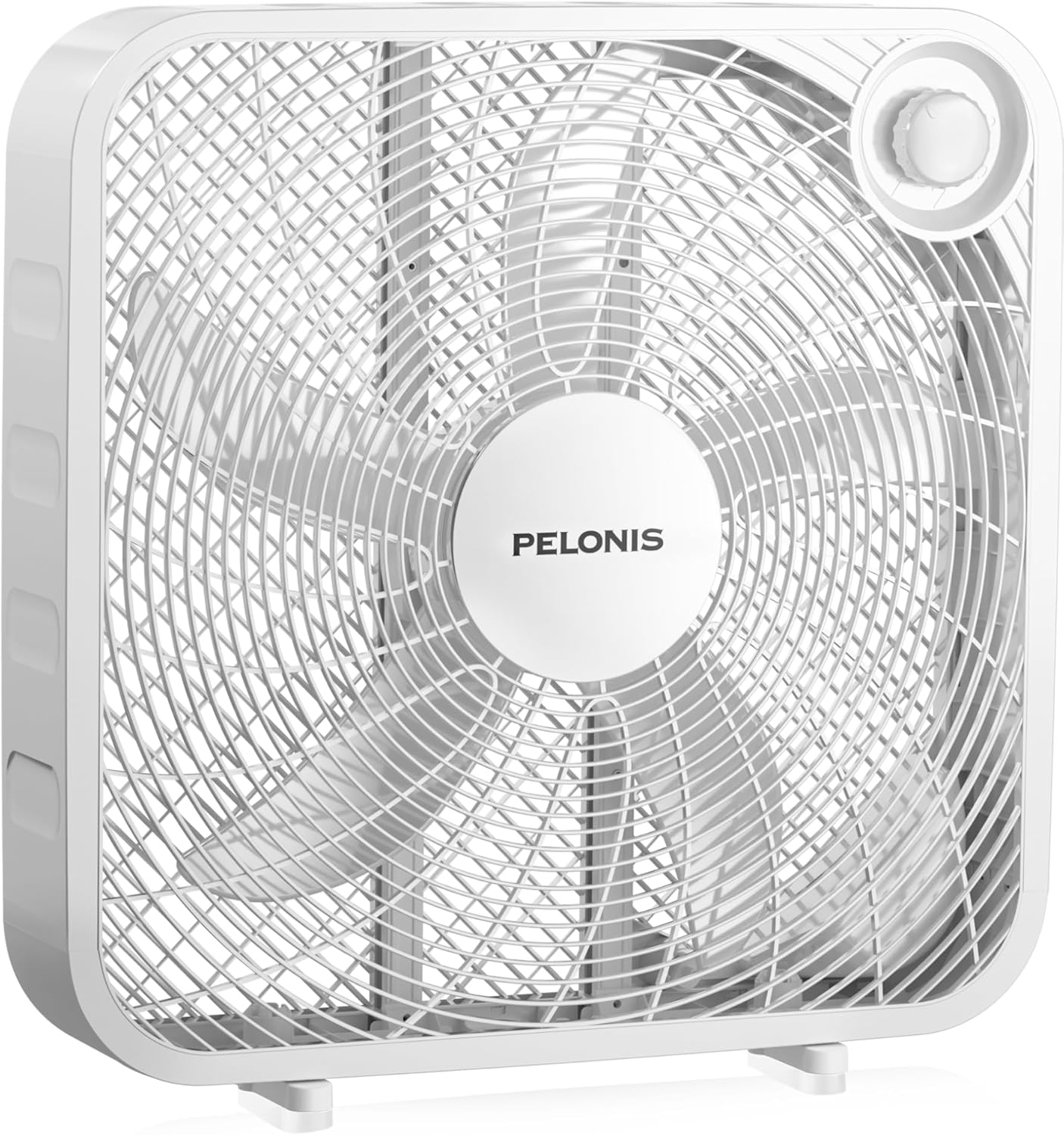 PELONIS 20 Inch Box Fan with 3 Speeds for Versatile Cooling