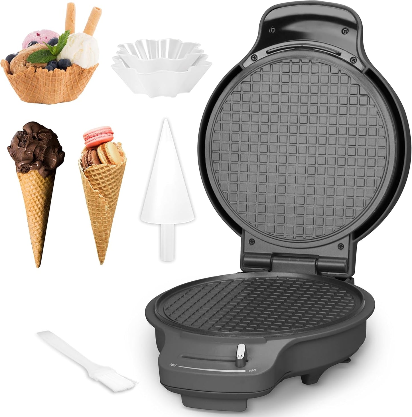 Baker's Friend Waffle Cone Maker: Crispy Perfection