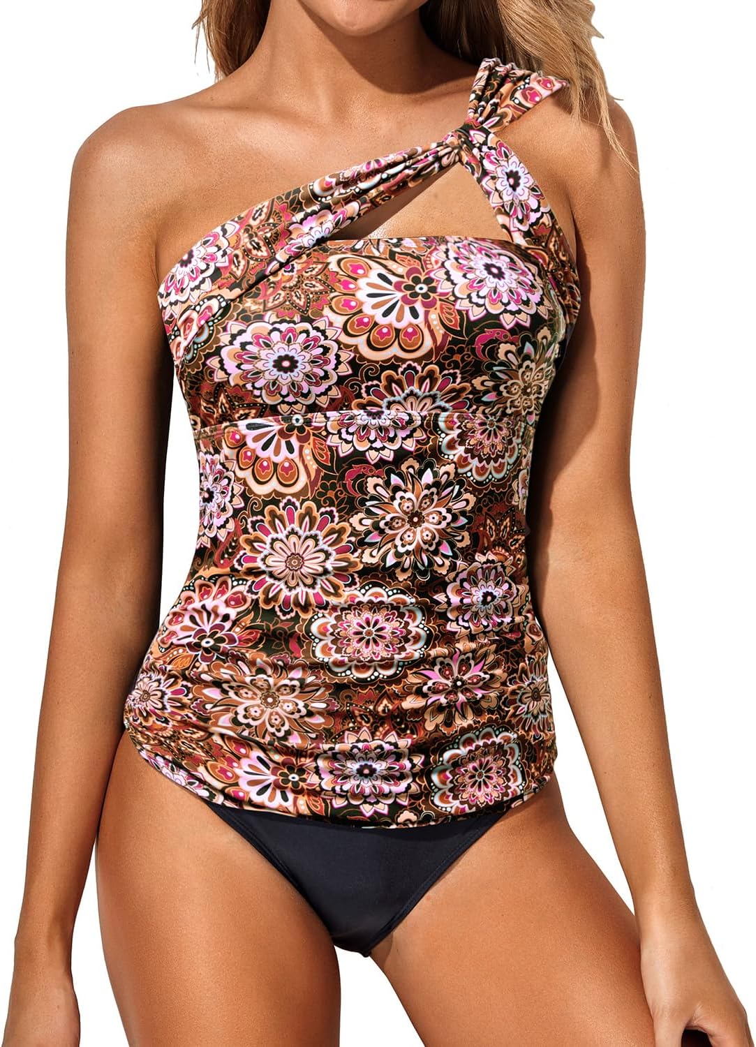 Tempt Me Two Piece Tankini Bathing Suits for Women - Stylish Swimwear
