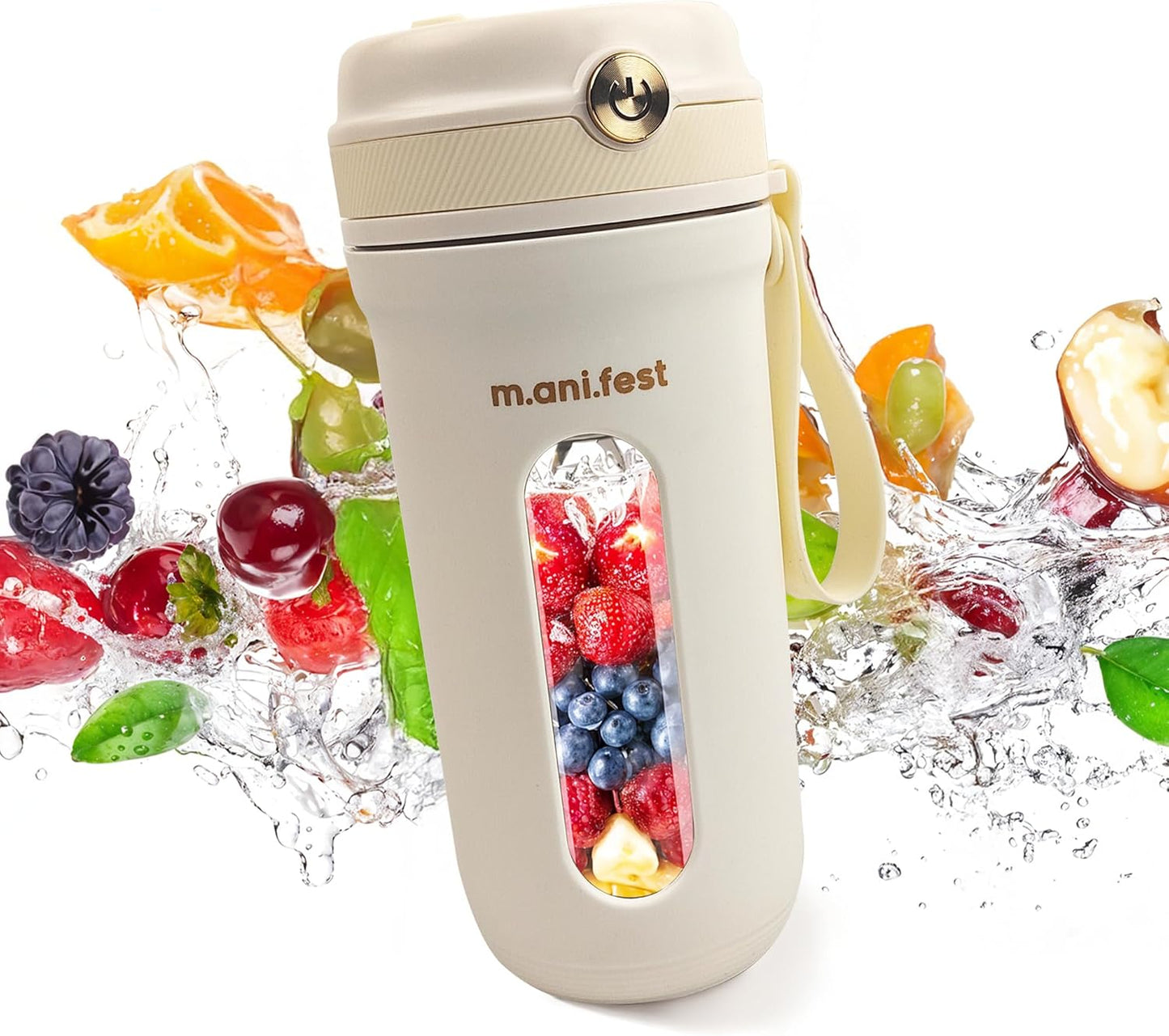 Portable USB Rechargeable Mini Blender - Travel-Friendly Smoothies!