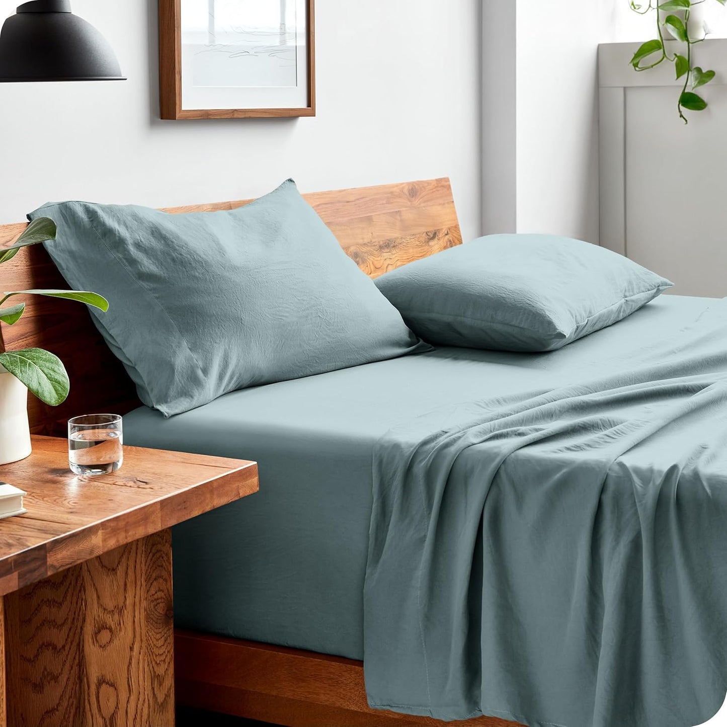 Bare Home Full Sheet Set - Luxury 1800 Ultra-Soft Microfiber