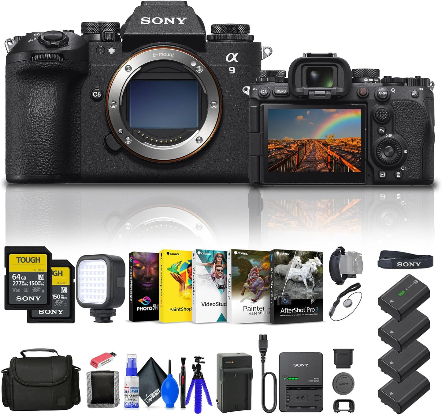 Sony Alpha a9 III - 24.6MP Global Shutter Camera Kit