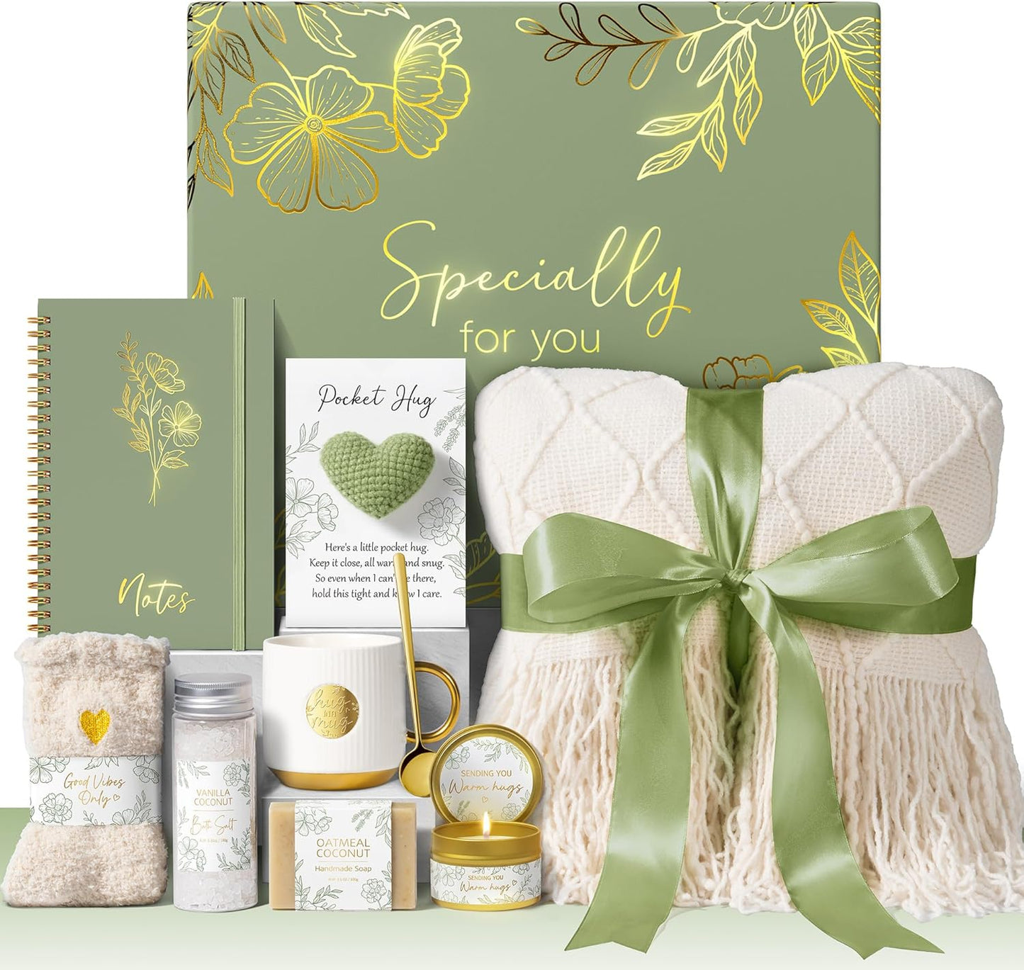 MAYICIVO Self Care Gifts for Women Get Well Soon Baskets