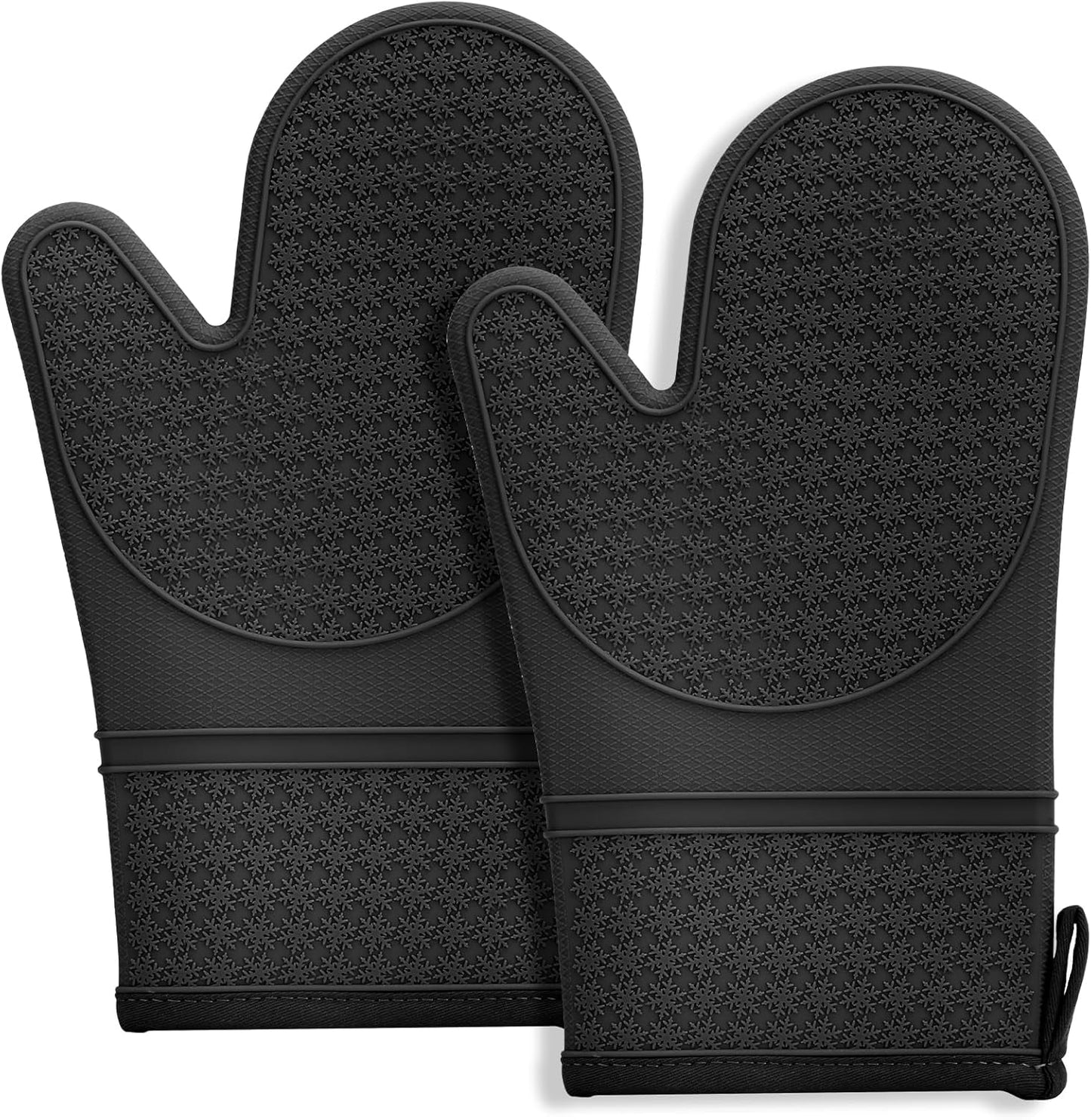 600 Heat Resistant Silicone Oven Mitts Set