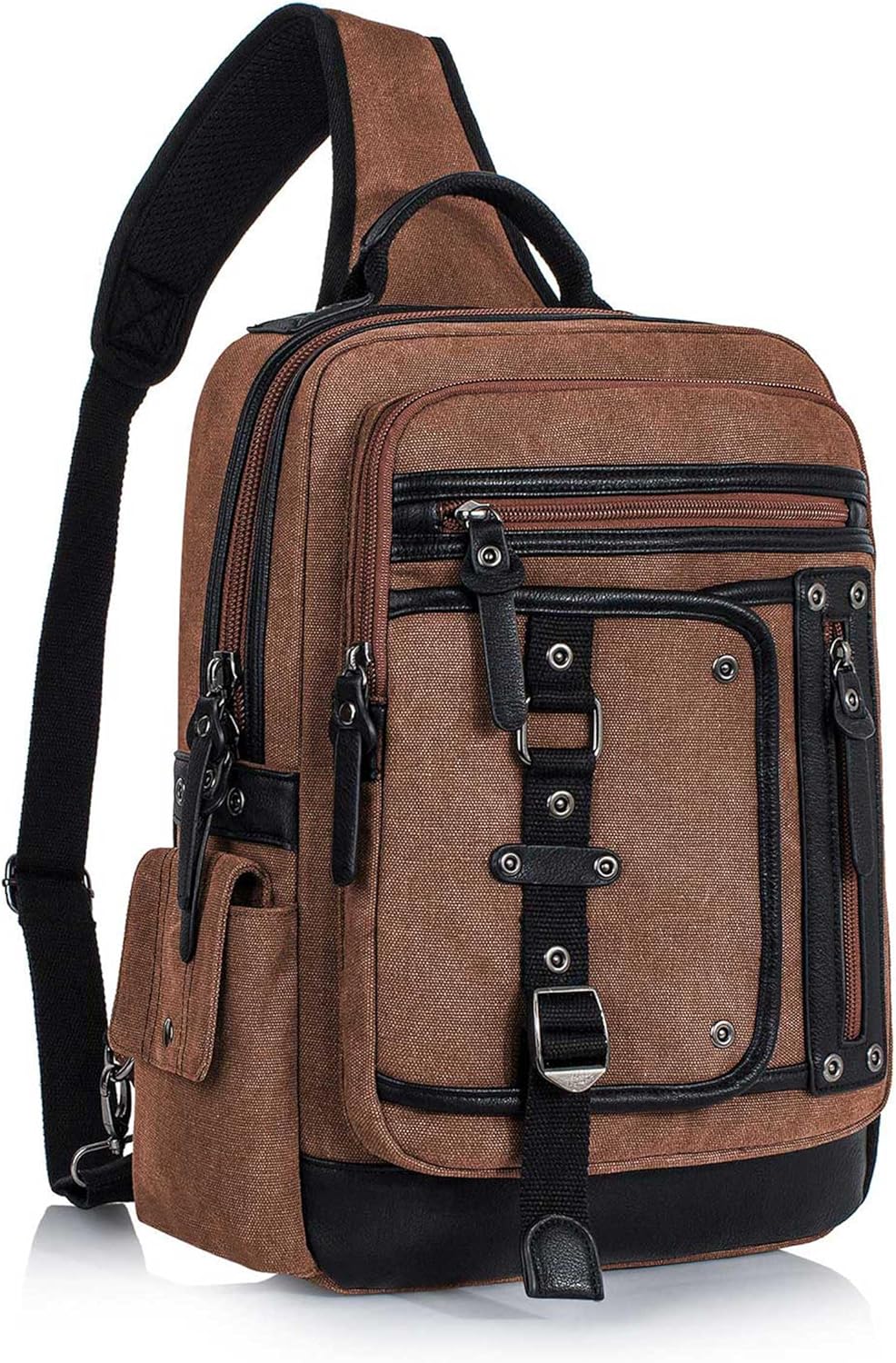 Schkleier Messenger Bag for Men - Versatile Canvas Sling Bag